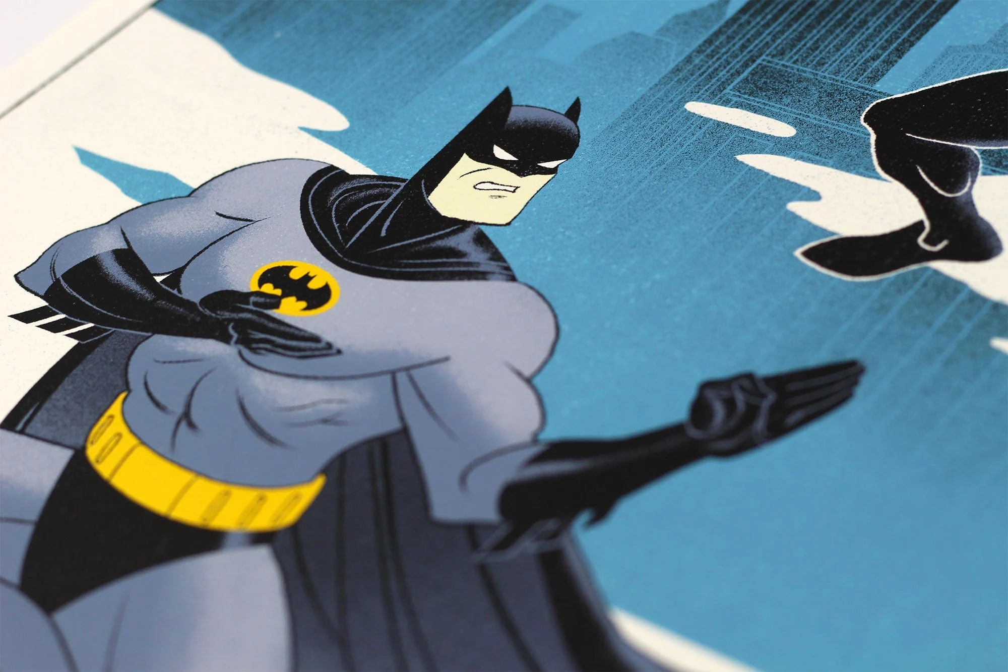 2790-batman-the-animated-series-night-of-the-ninja-screenprinted-poster-3.webp Batman: The Animated Series - Night of the Ninja Screenprinted Poster
