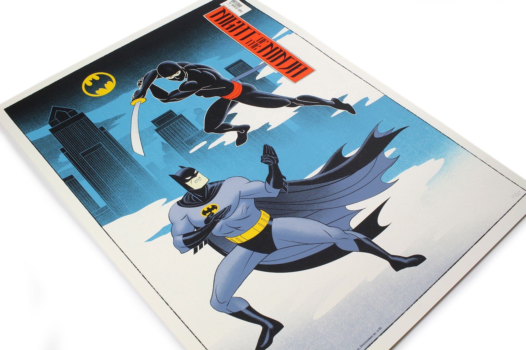 2790-batman-the-animated-series-night-of-the-ninja-screenprinted-poster-5.jpg Batman: The Animated Series - Night of the Ninja Screenprinted Poster