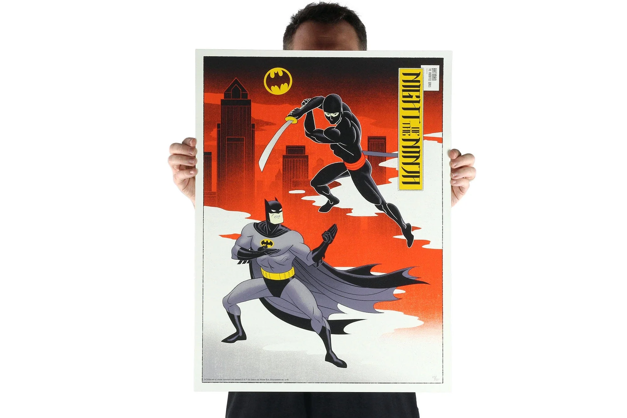 2791-batman-the-animated-series-night-of-the-ninja-variant-screenprinted-poster-6.webp Batman: The Animated Series - Night of the Ninja Variant Screenprinted Poster
