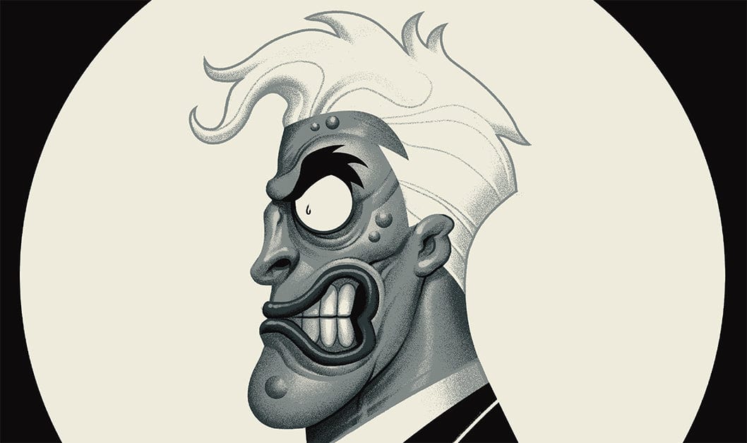 2796-batman-the-animated-series-two-face-screenprinted-poster-3.jpg Batman: The Animated Series - Two Face Screenprinted Poster