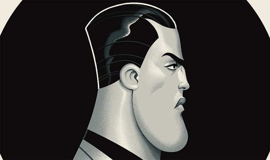 2796-batman-the-animated-series-two-face-screenprinted-poster-4.jpg Batman: The Animated Series - Two Face Screenprinted Poster