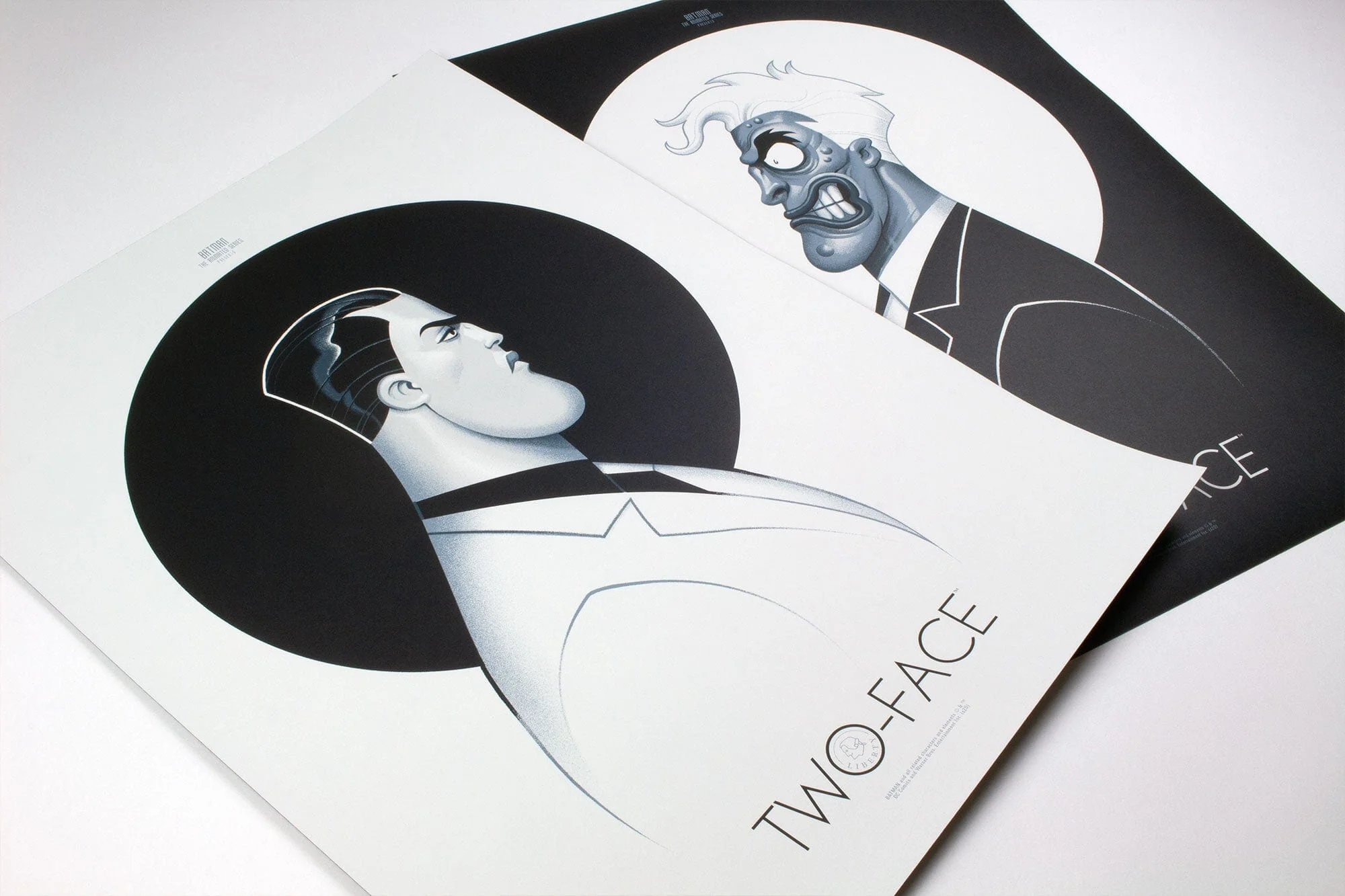 2796-batman-the-animated-series-two-face-screenprinted-poster-5.webp Batman: The Animated Series - Two Face Screenprinted Poster