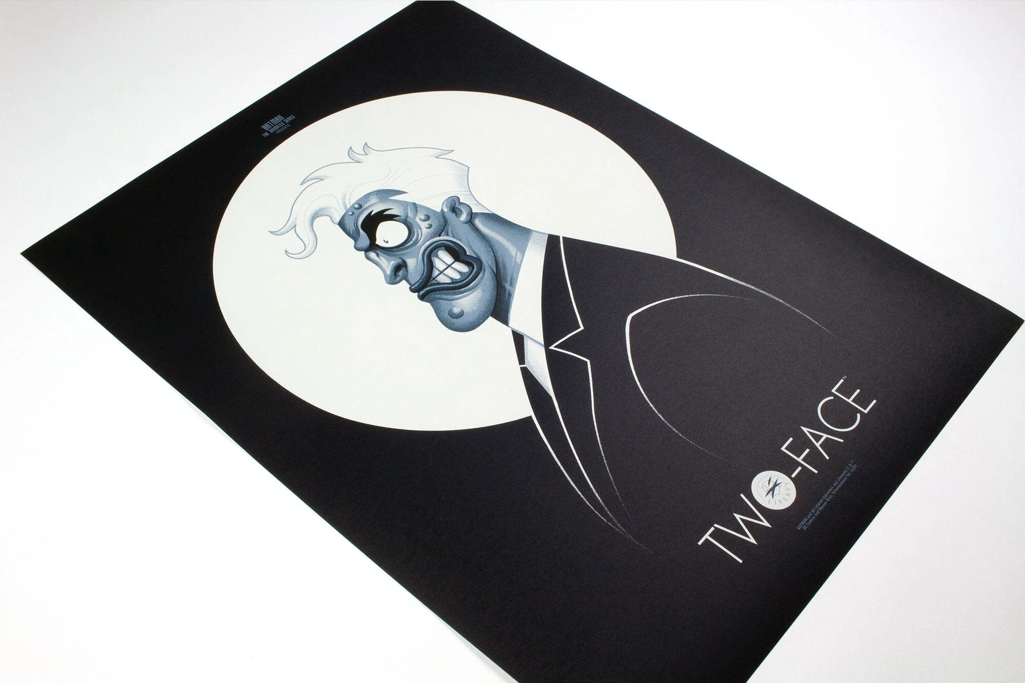 2796-batman-the-animated-series-two-face-screenprinted-poster-7.webp Batman: The Animated Series - Two Face Screenprinted Poster