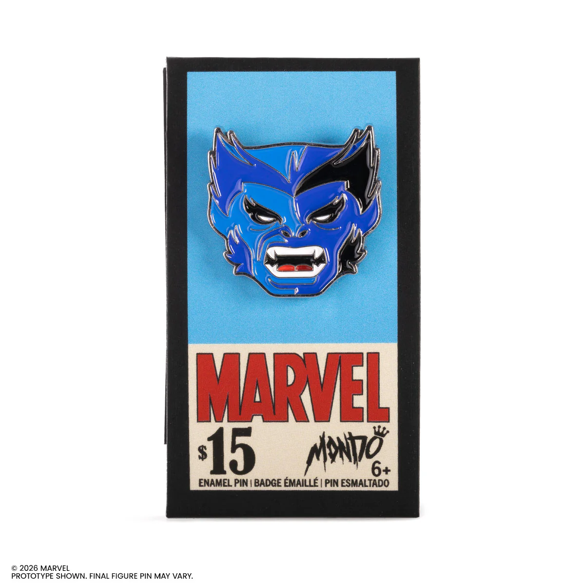 2818-beast-enamel-pin-1.webp Beast Enamel Pin