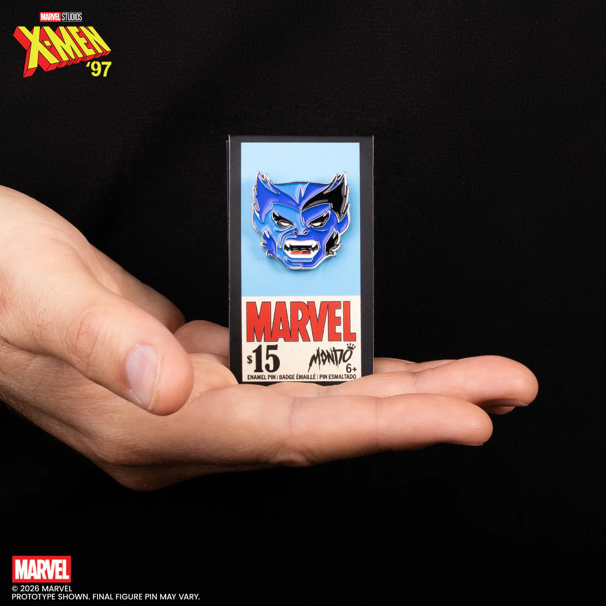 Beast Enamel Pin