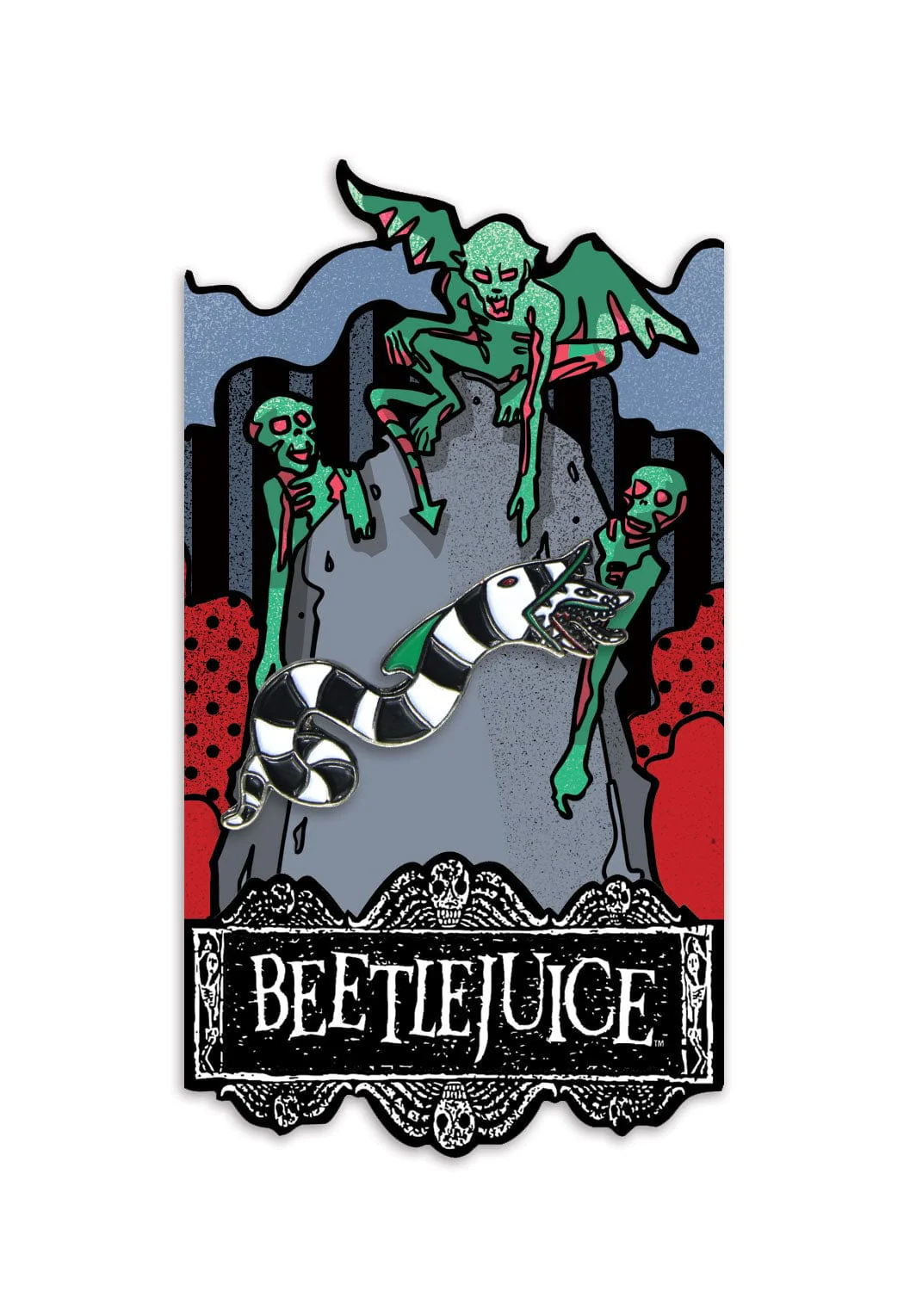 2837-beetlejuice-sandworm-enamel-pin-1.webp Beetlejuice: Sandworm Enamel Pin