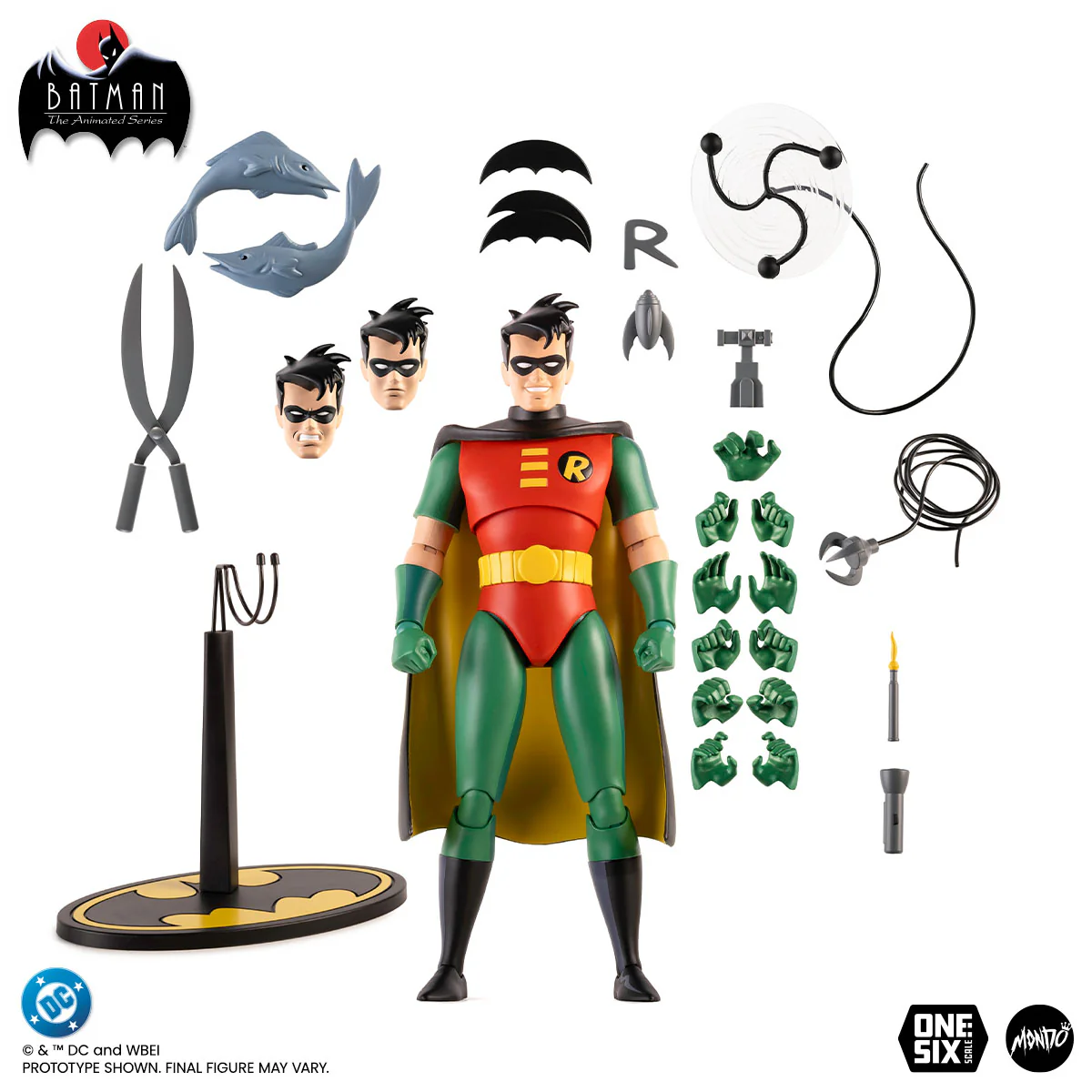 284-batman-the-animated-series-robin-1-6-scale-figure-2.webp Batman: The Animated Series - Robin 1/6 Scale Figure