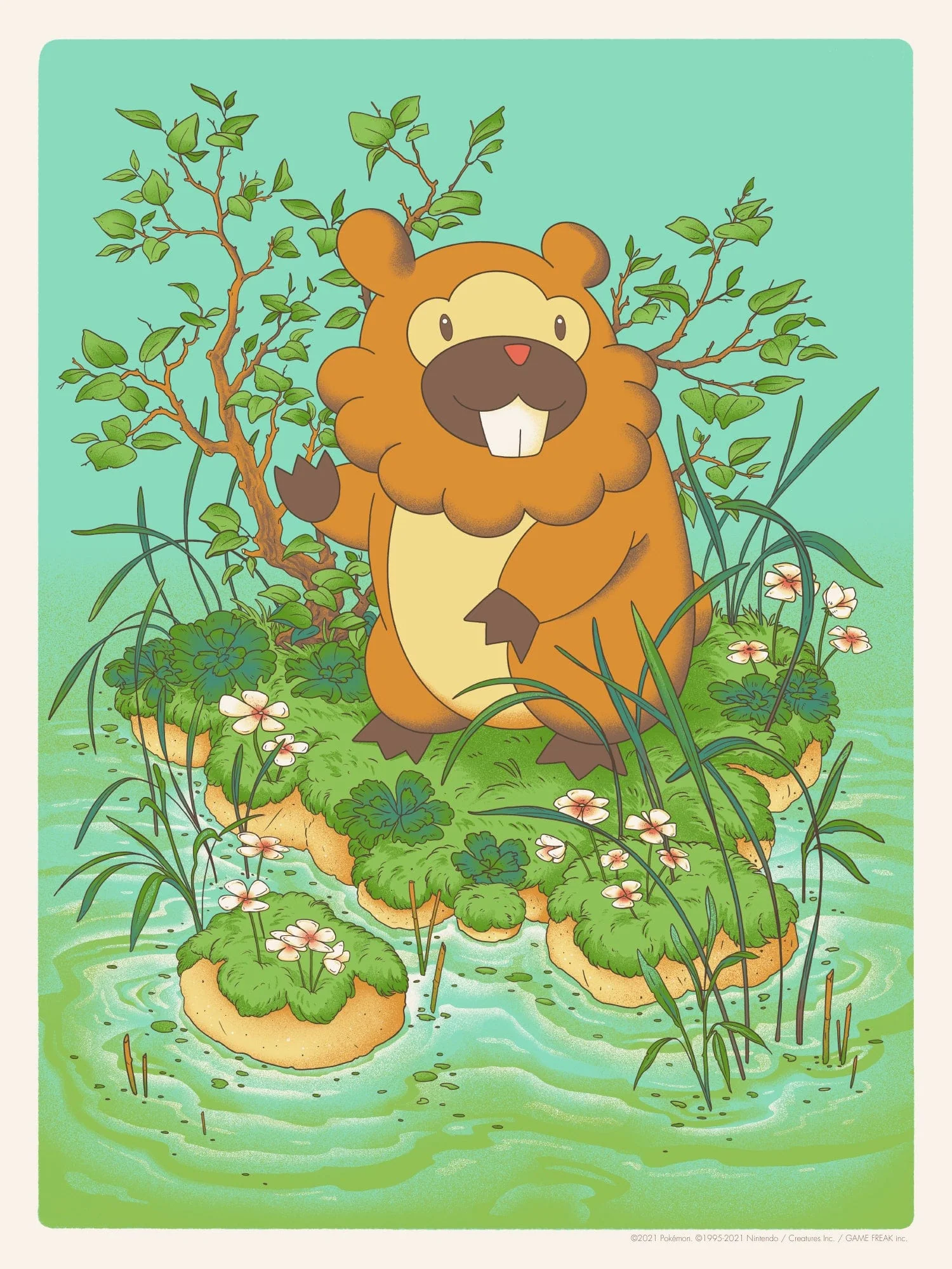 2846-bidoof-poster-1.webp Bidoof Poster