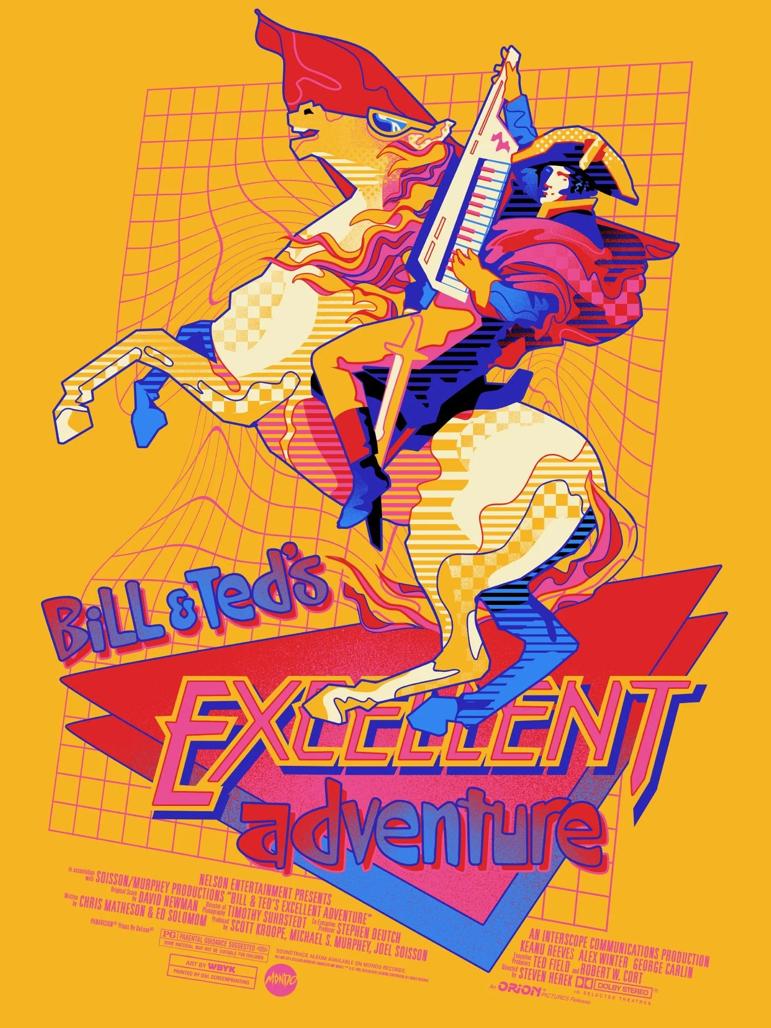 2898-bill-ted-s-excellent-adventure-poster-1.webp Bill & Ted's Excellent Adventure Poster
