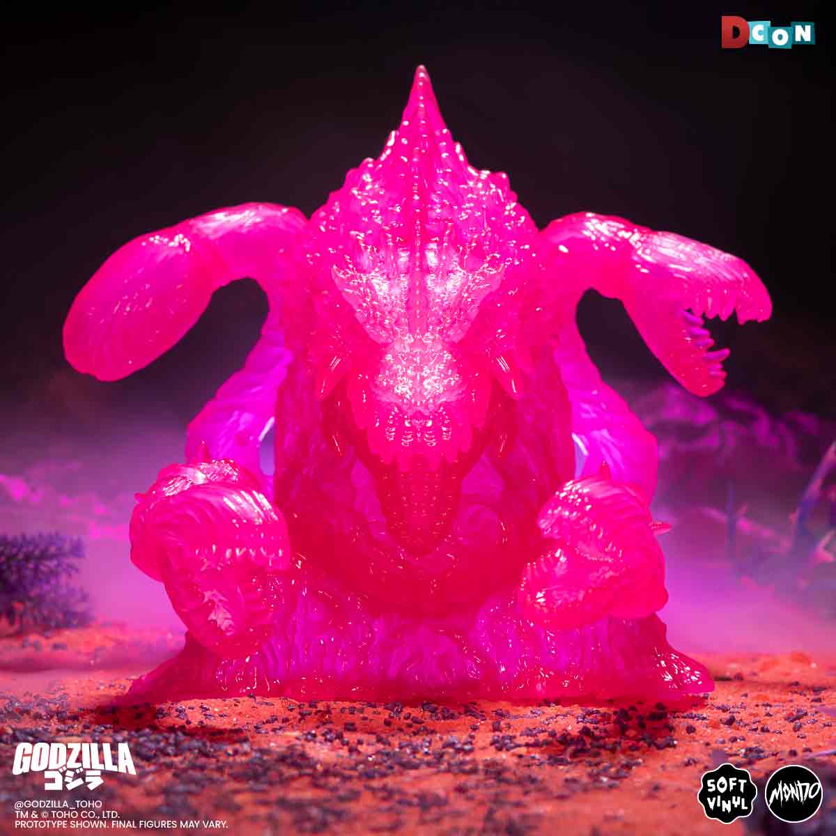 2904-biollante-soft-vinyl-clear-pink-variant-10.jpg Biollante Soft Vinyl - Clear Pink Variant