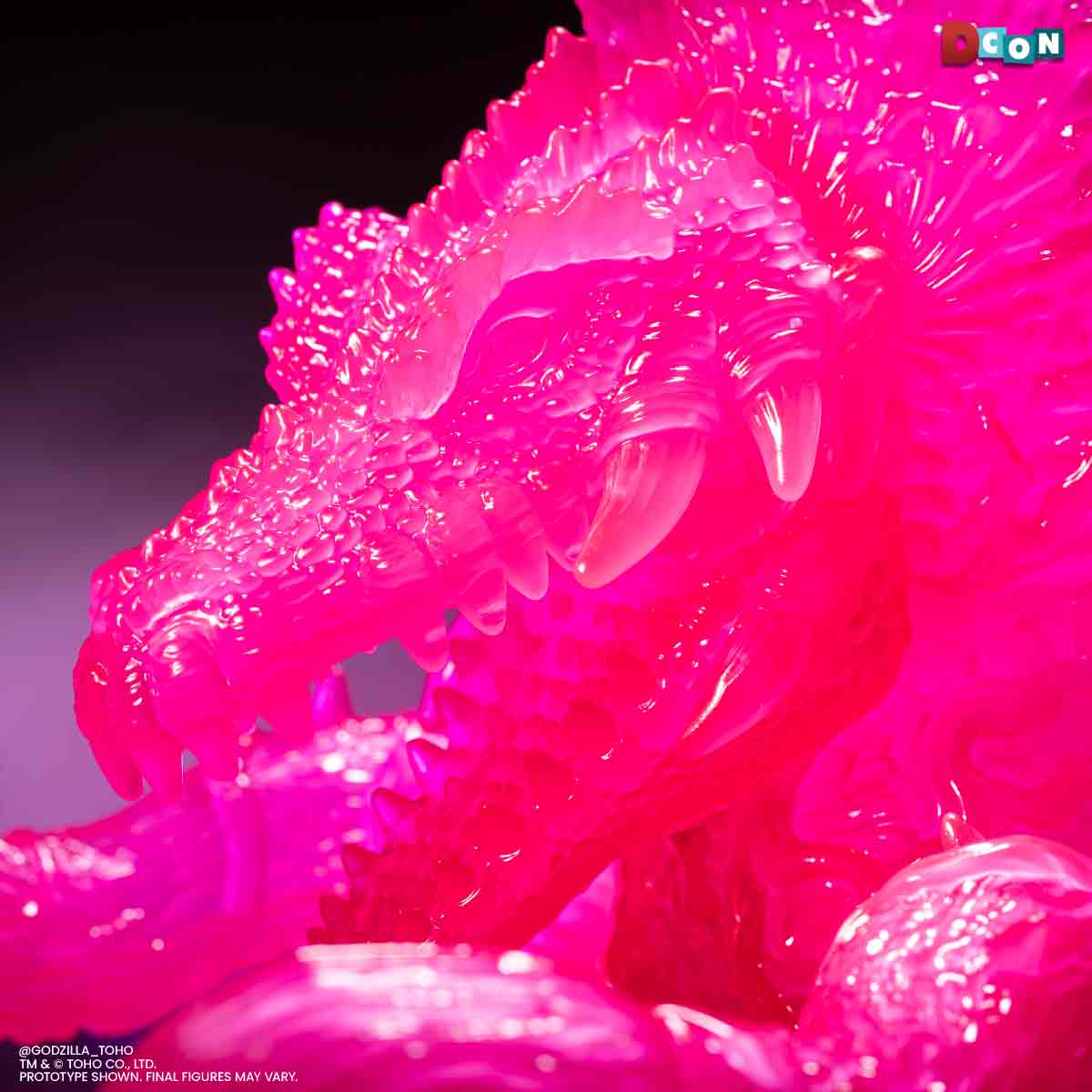2904-biollante-soft-vinyl-clear-pink-variant-5.jpg Biollante Soft Vinyl - Clear Pink Variant