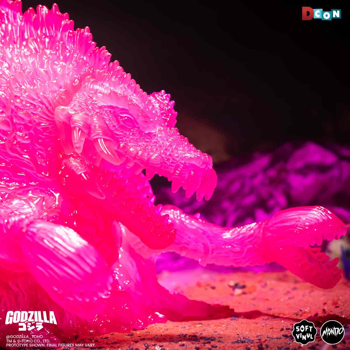 2904-biollante-soft-vinyl-clear-pink-variant-7.jpg Biollante Soft Vinyl - Clear Pink Variant