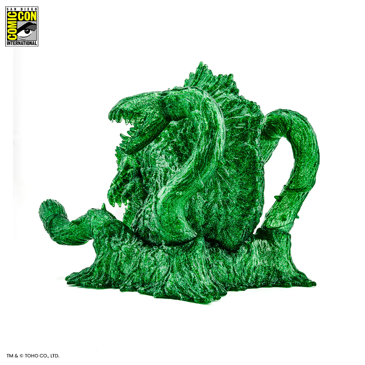 Biollante Soft Vinyl - Green Glitter Variant