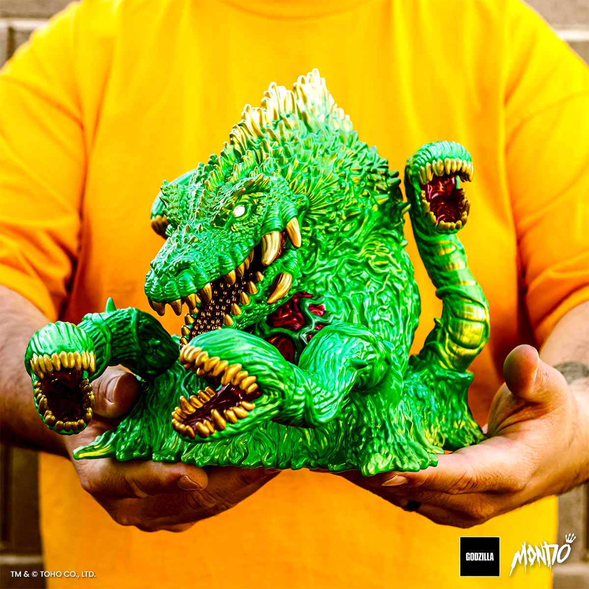Biollante Soft Vinyl Figure - Corrosive Sap Variant