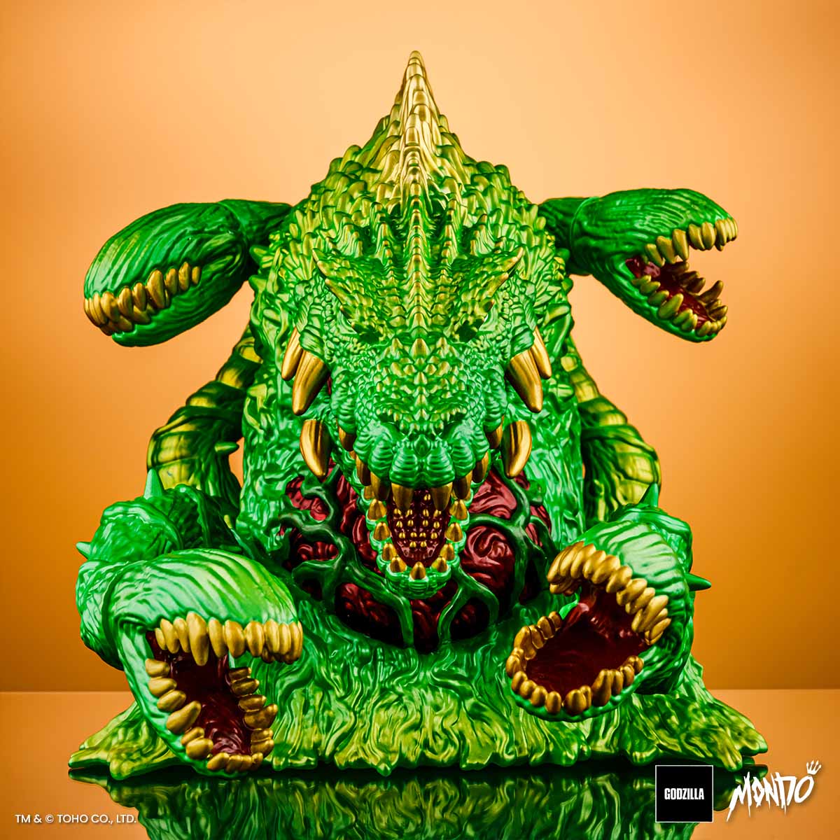 Biollante Soft Vinyl Figure - Corrosive Sap Variant