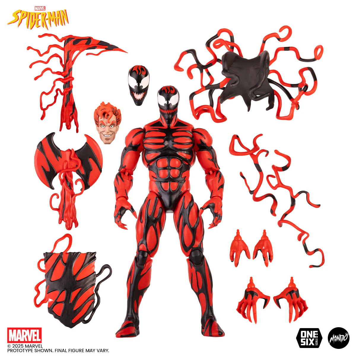 293-spider-man-the-animated-series-carnage-1-6-scale-figure-2.webp Spider-Man: The Animated Series - Carnage 1/6 Scale Figure