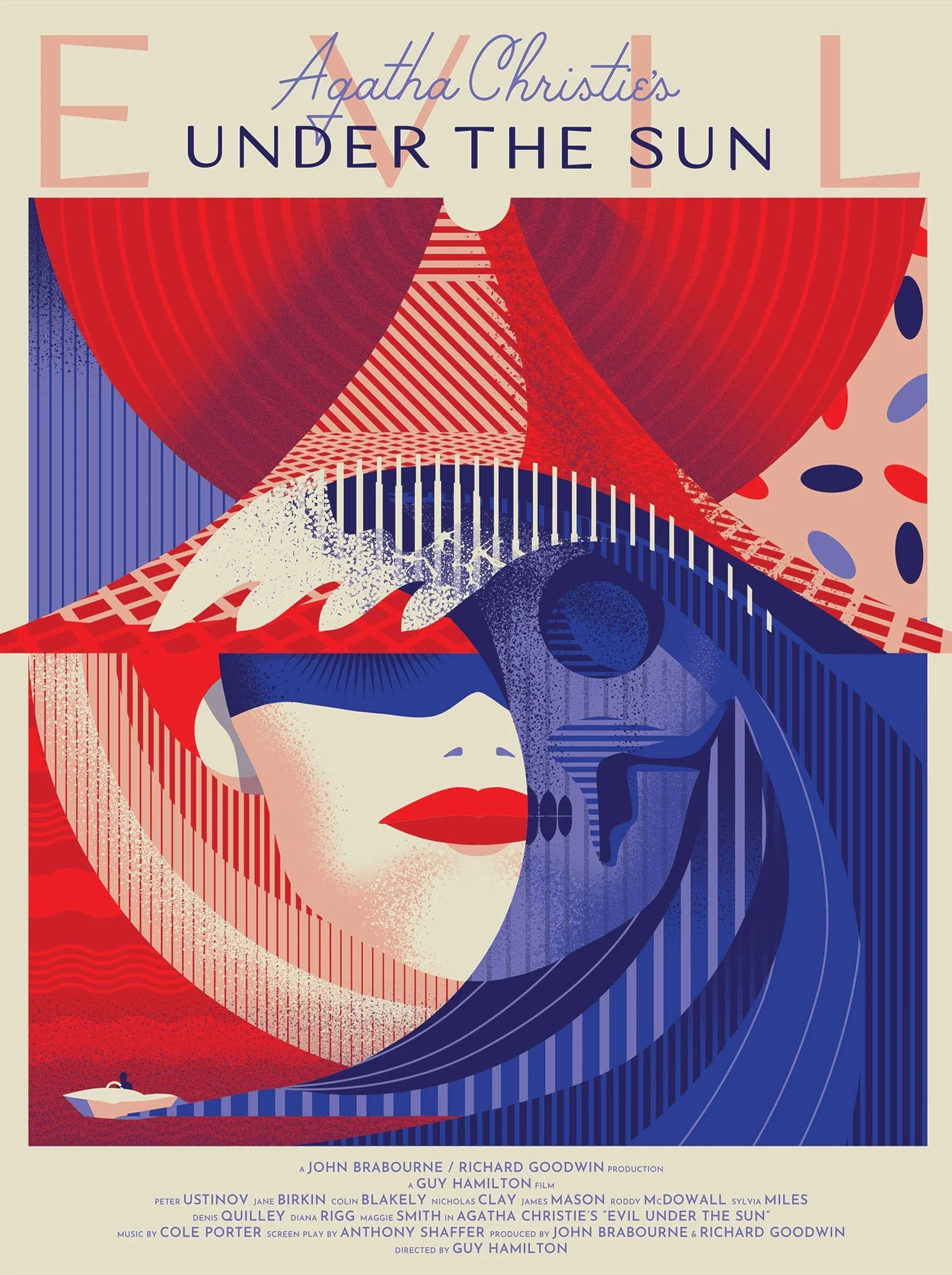 2933-black-dragon-press-x-mondo-26-evil-under-the-sun-poster-1.webp Black Dragon Press x Mondo #26: Evil Under the Sun Poster