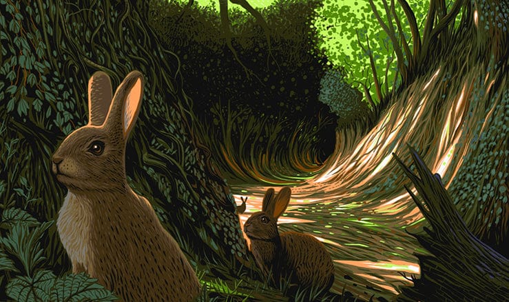 2936-black-dragon-press-x-mondo-29-watership-down-poster-2.jpg Black Dragon Press x Mondo #29: Watership Down Poster