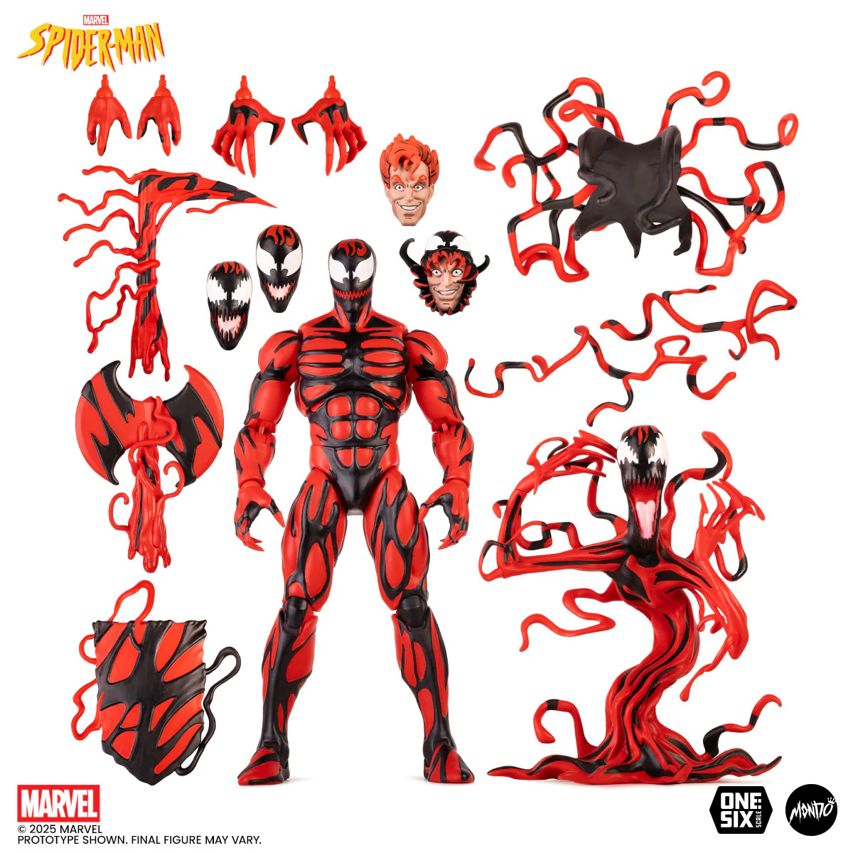 296-spider-man-the-animated-series-carnage-1-6-scale-figure-limited-edition-2.webp Spider-Man: The Animated Series - Carnage 1/6 Scale Figure - Limited Edition