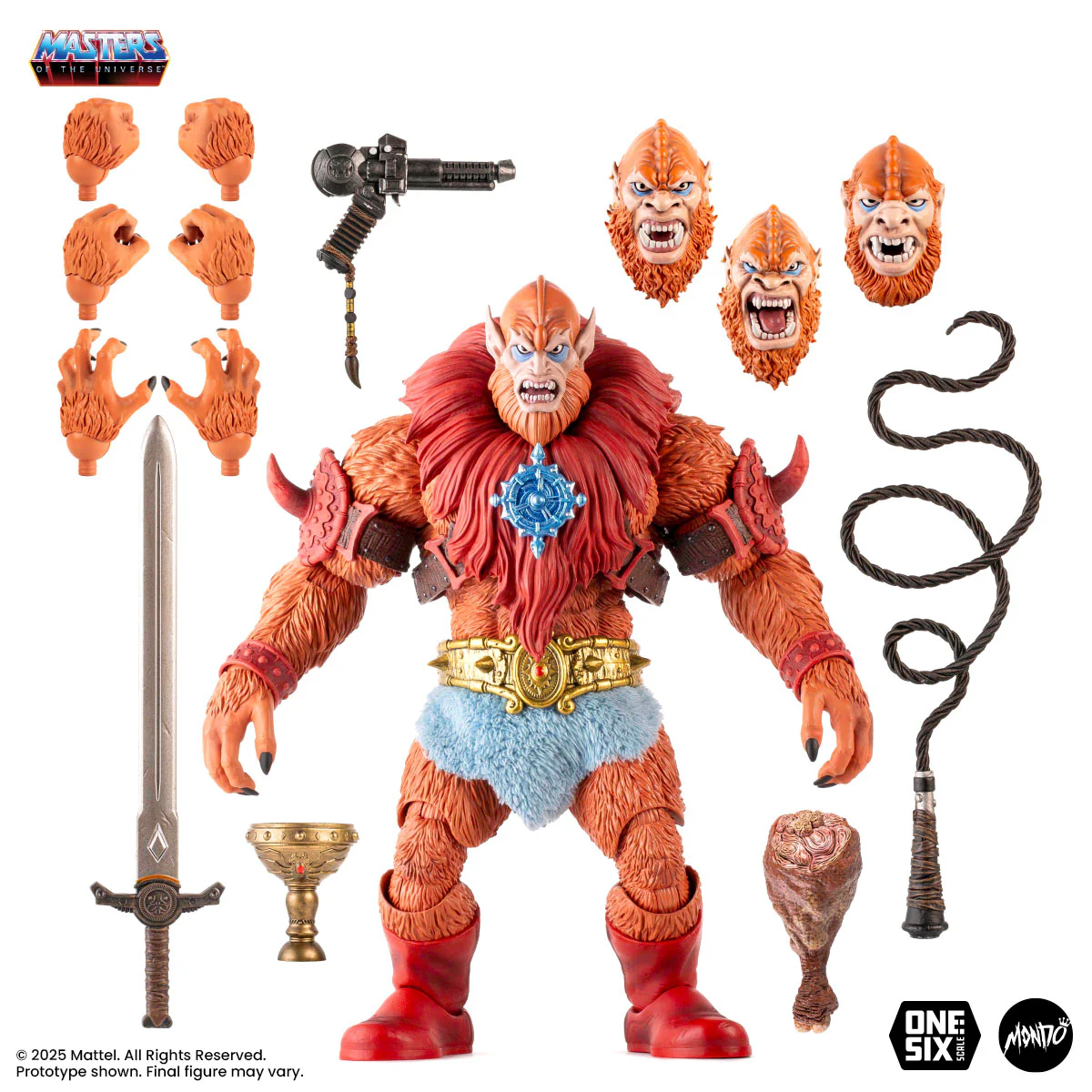 297-masters-of-the-universe-beast-man-1-6-scale-figure-classic-variant-2.webp Masters of the Universe - Beast Man 1/6 Scale Figure - Classic Variant