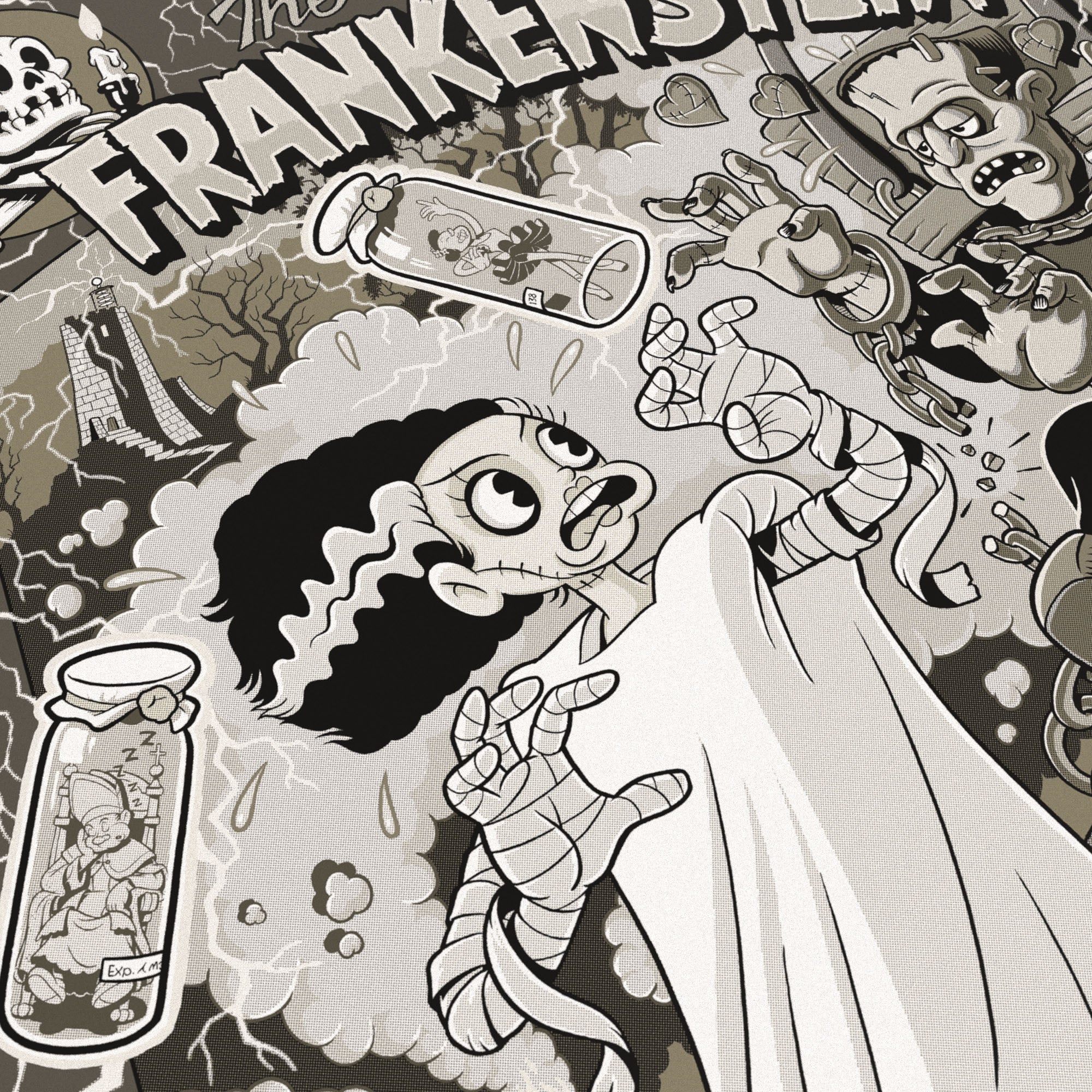3020-bride-of-frankenstein-variant-poster-3.jpg Bride of Frankenstein Variant Poster