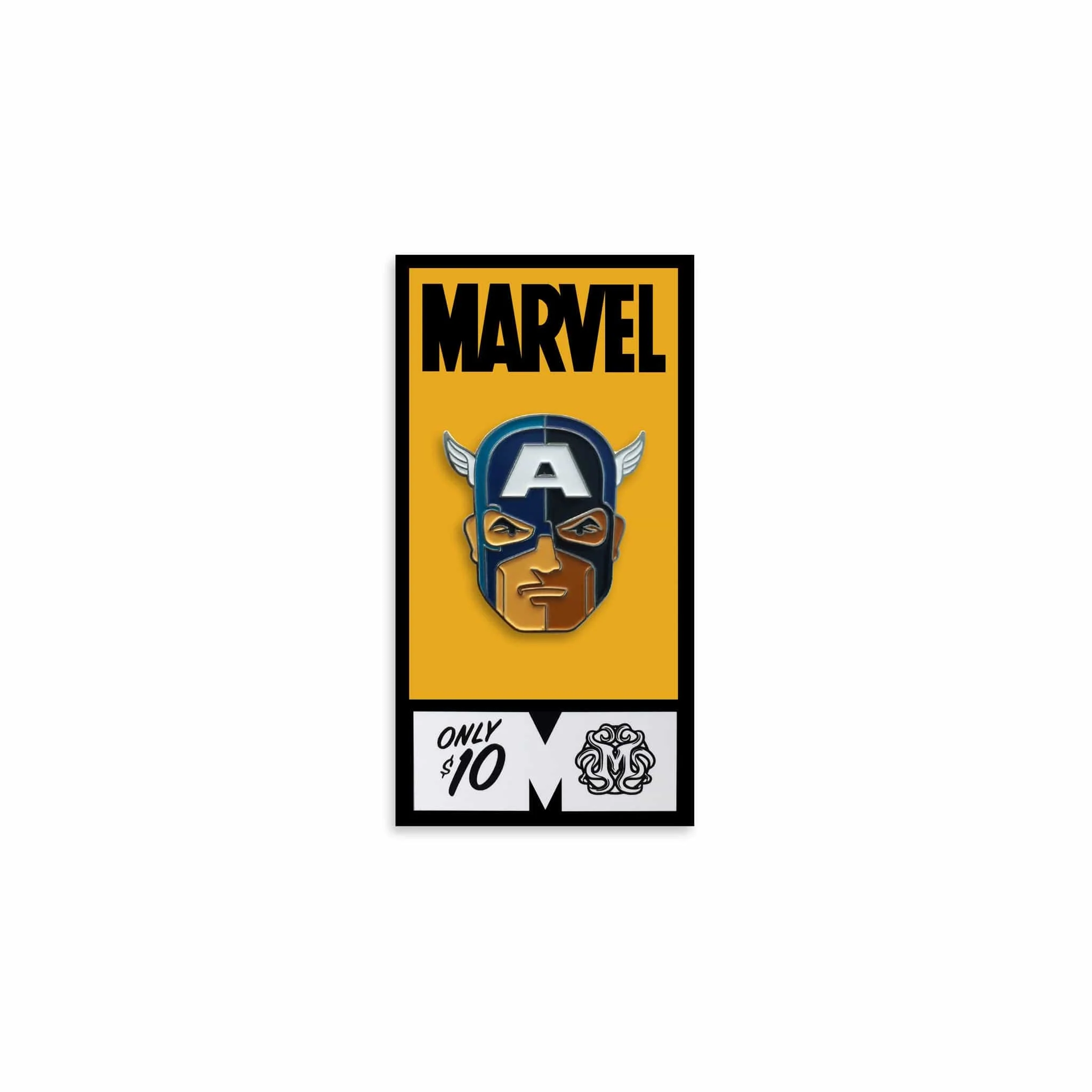 Captain America Enamel Pin