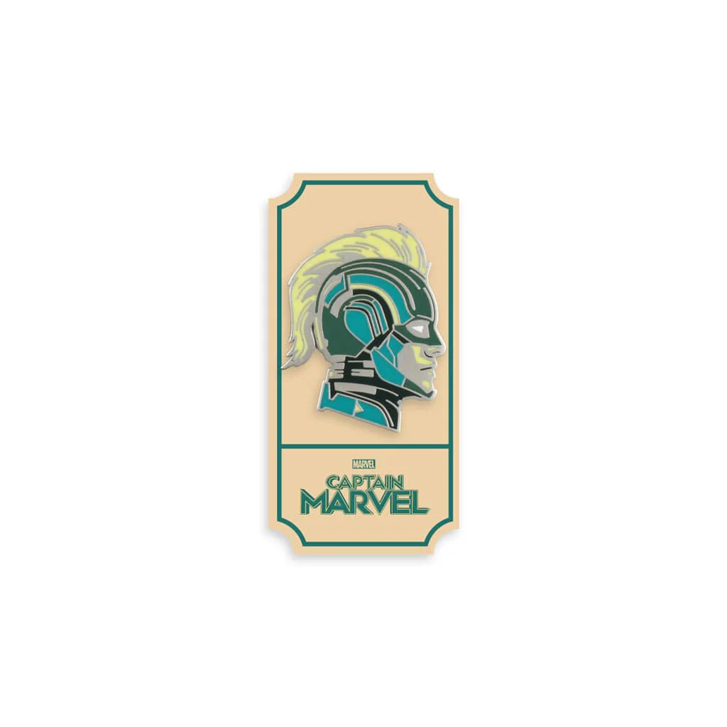 Captain Marvel (Kree Suit) Enamel Pin