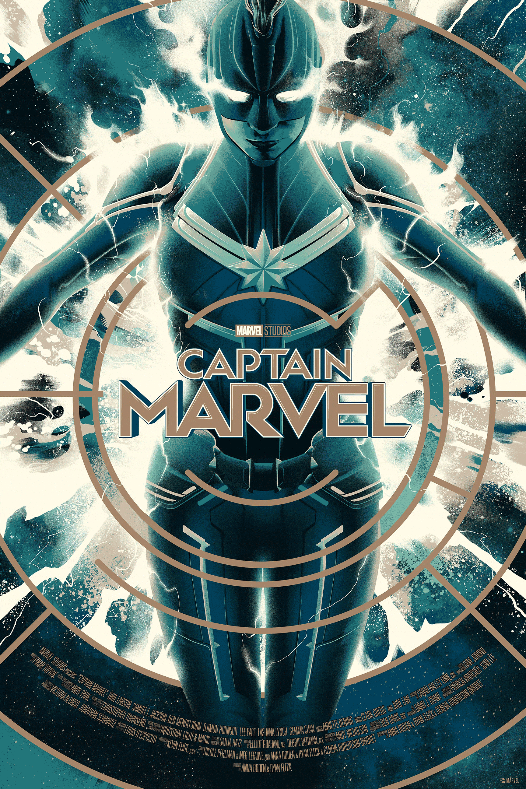 3089-captain-marvel-variant-poster-1.gif Captain Marvel (Variant) Poster