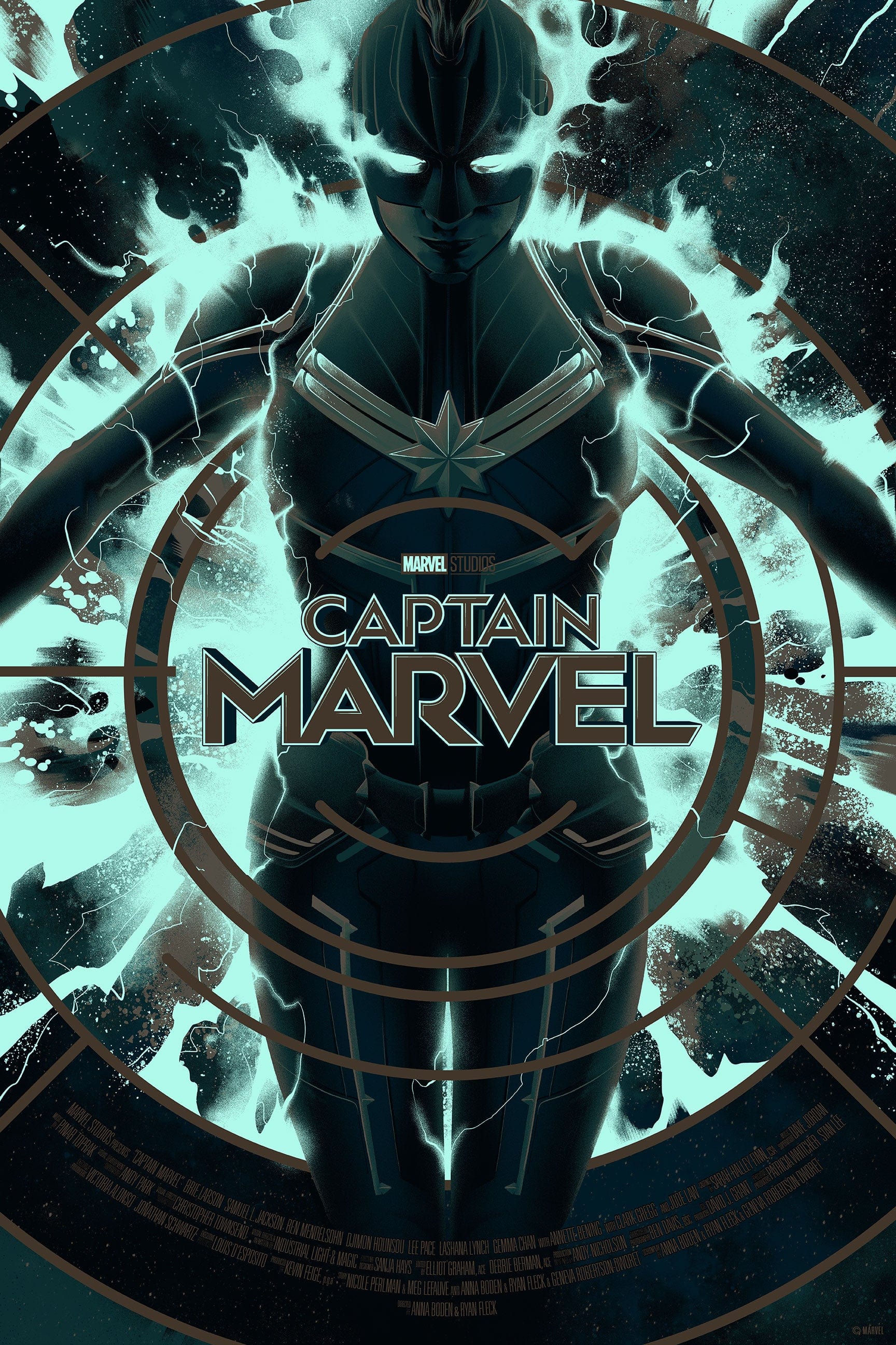 3089-captain-marvel-variant-poster-3.jpg Captain Marvel (Variant) Poster