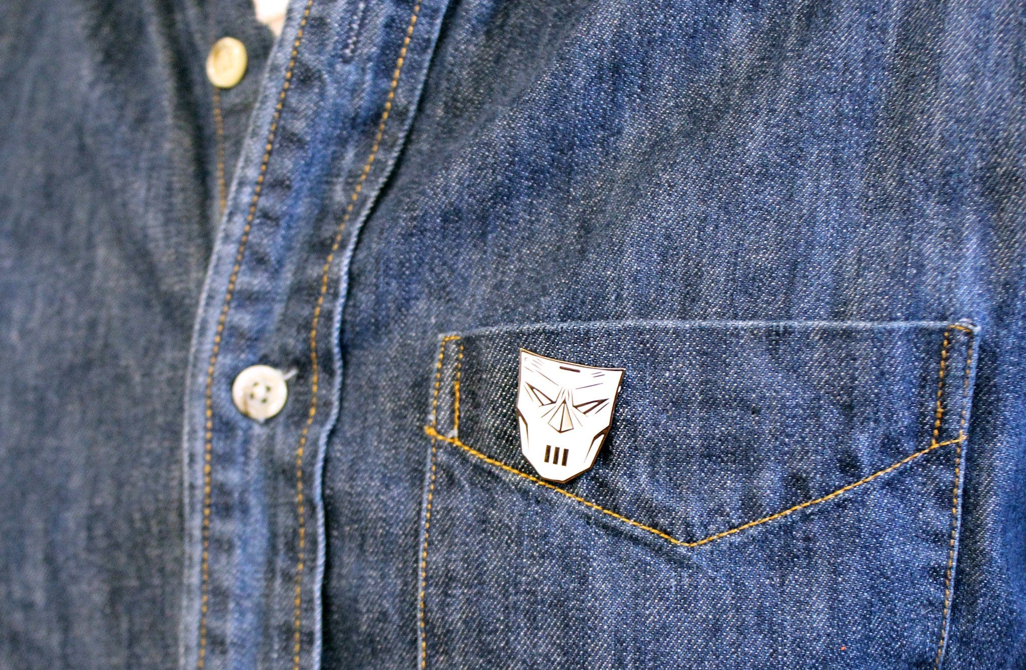 Casey Jones Enamel Pin