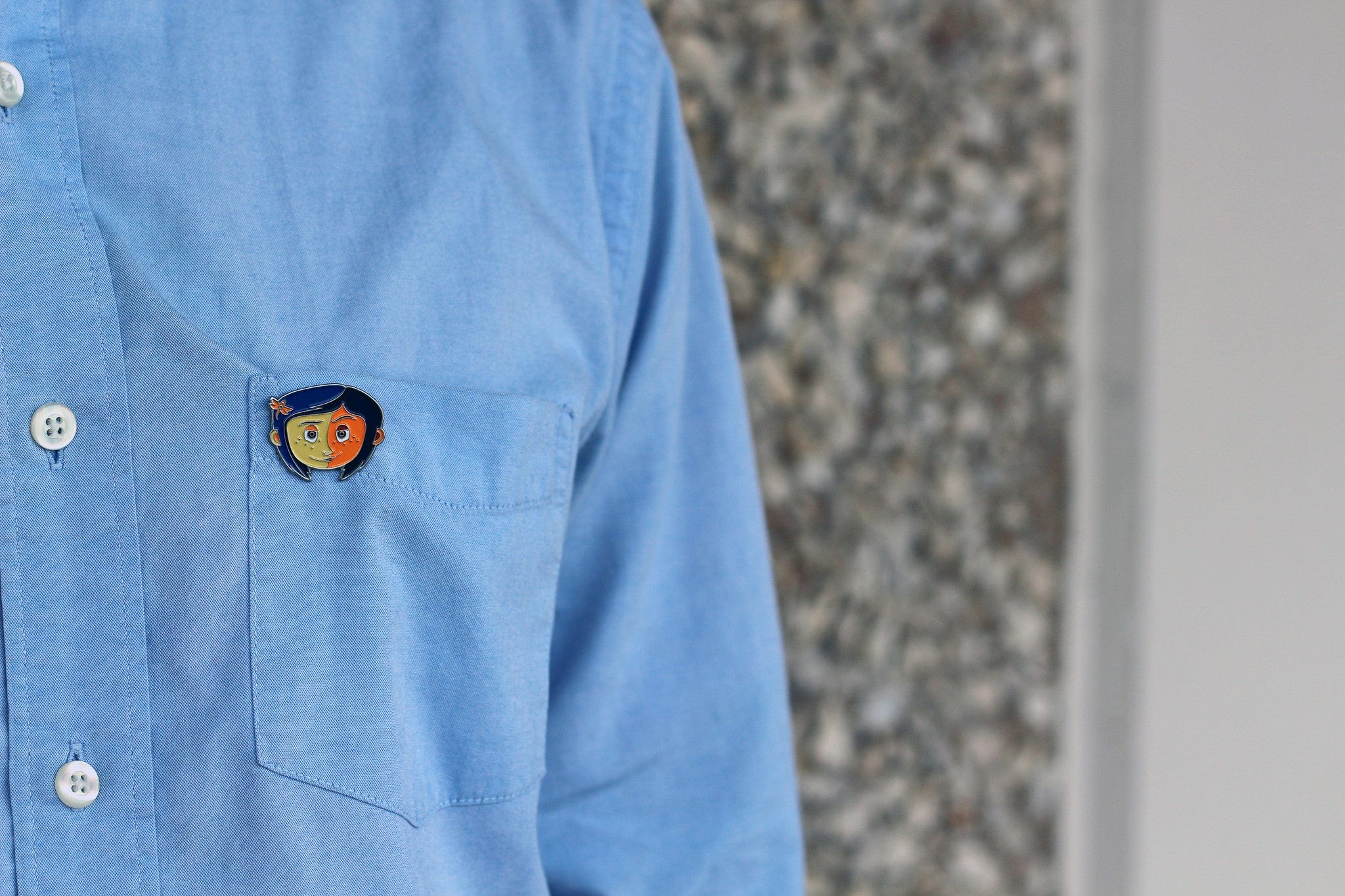 3176-coraline-enamel-pin-3.jpg Coraline Enamel Pin