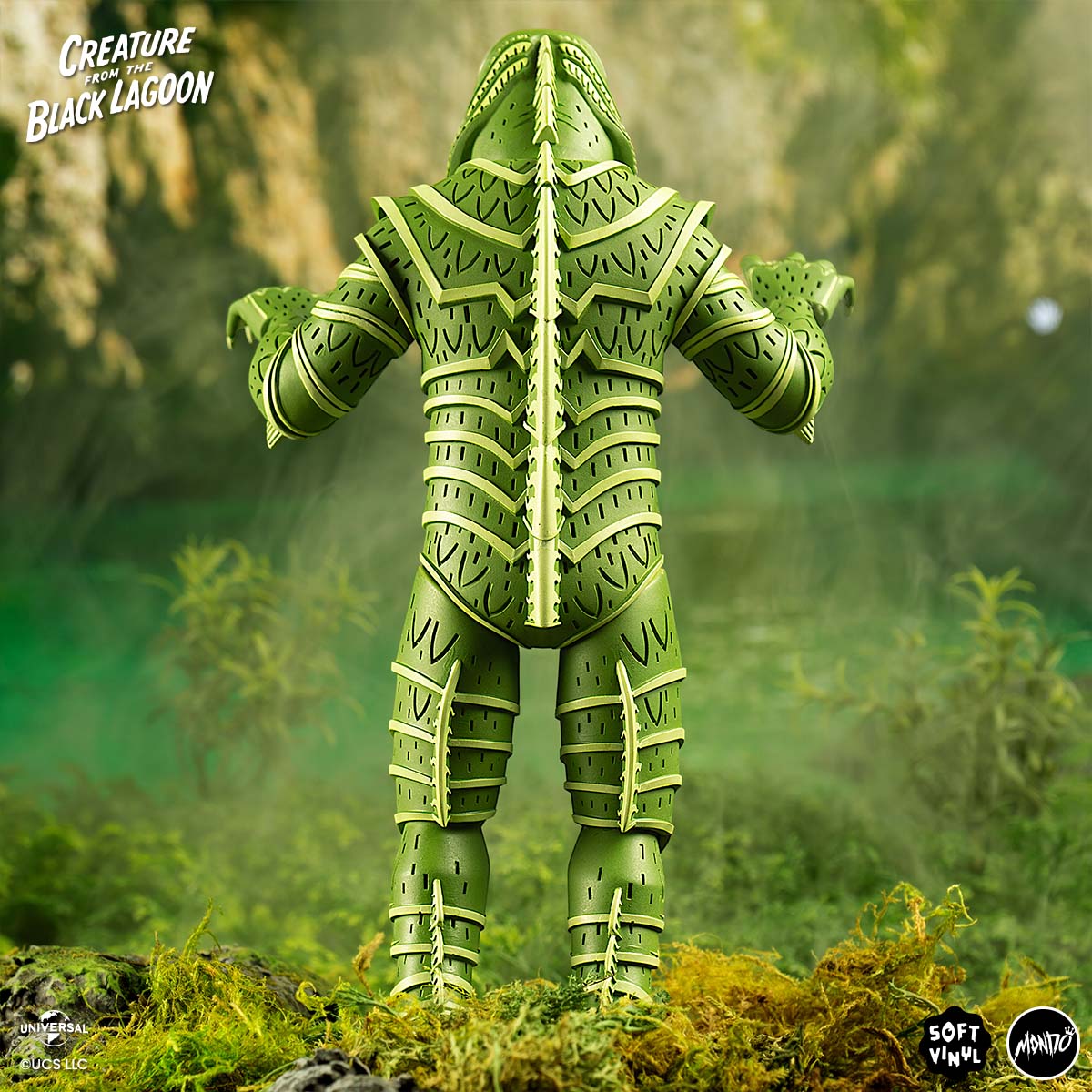 3212-creature-from-the-black-lagoon-vinyl-designer-figure-by-attack-peter-green-timed-edition-variant-5.jpg Creature From The Black Lagoon - Vinyl Designer Figure by Attack Peter - Green Timed Edition Variant