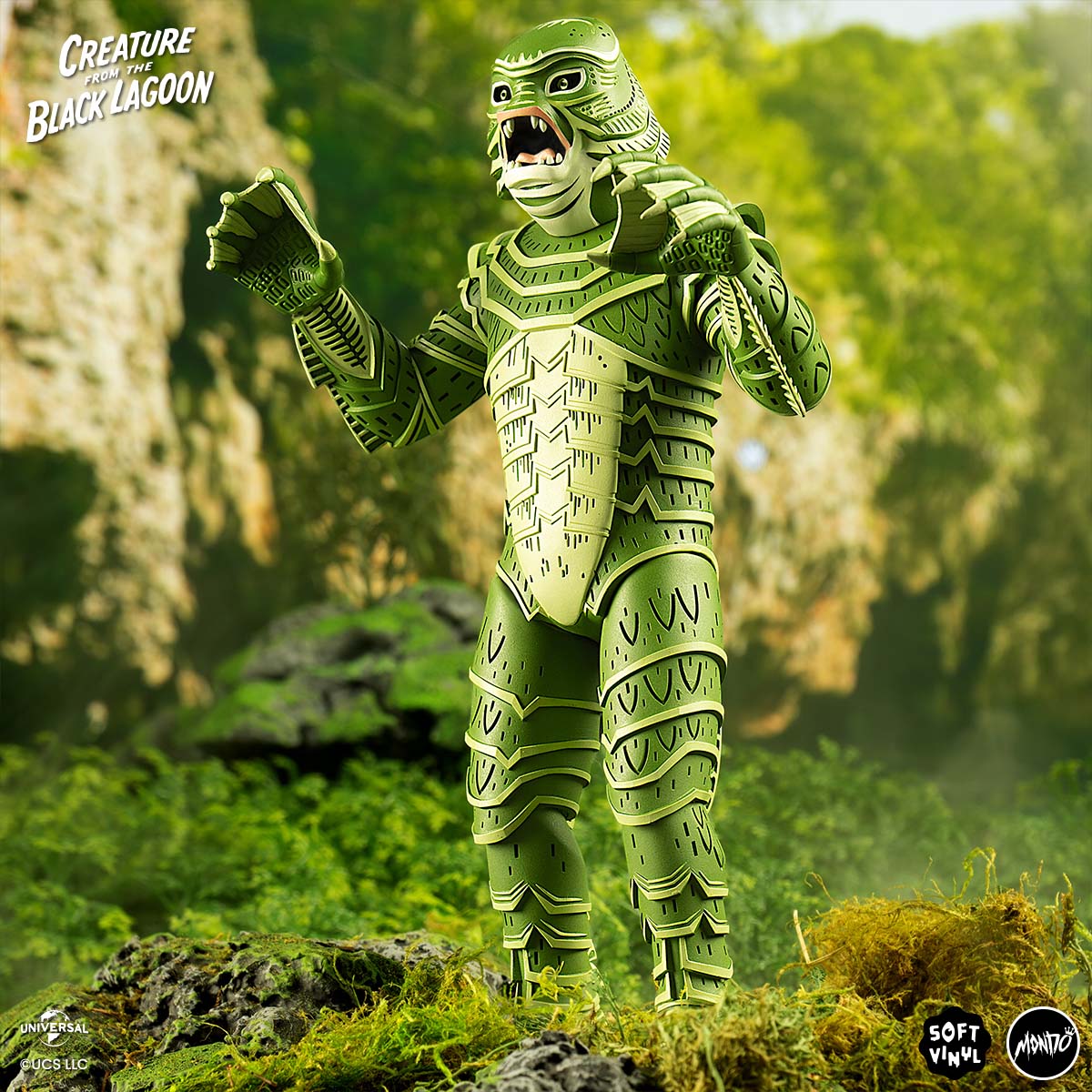 3212-creature-from-the-black-lagoon-vinyl-designer-figure-by-attack-peter-green-timed-edition-variant-6.jpg Creature From The Black Lagoon - Vinyl Designer Figure by Attack Peter - Green Timed Edition Variant
