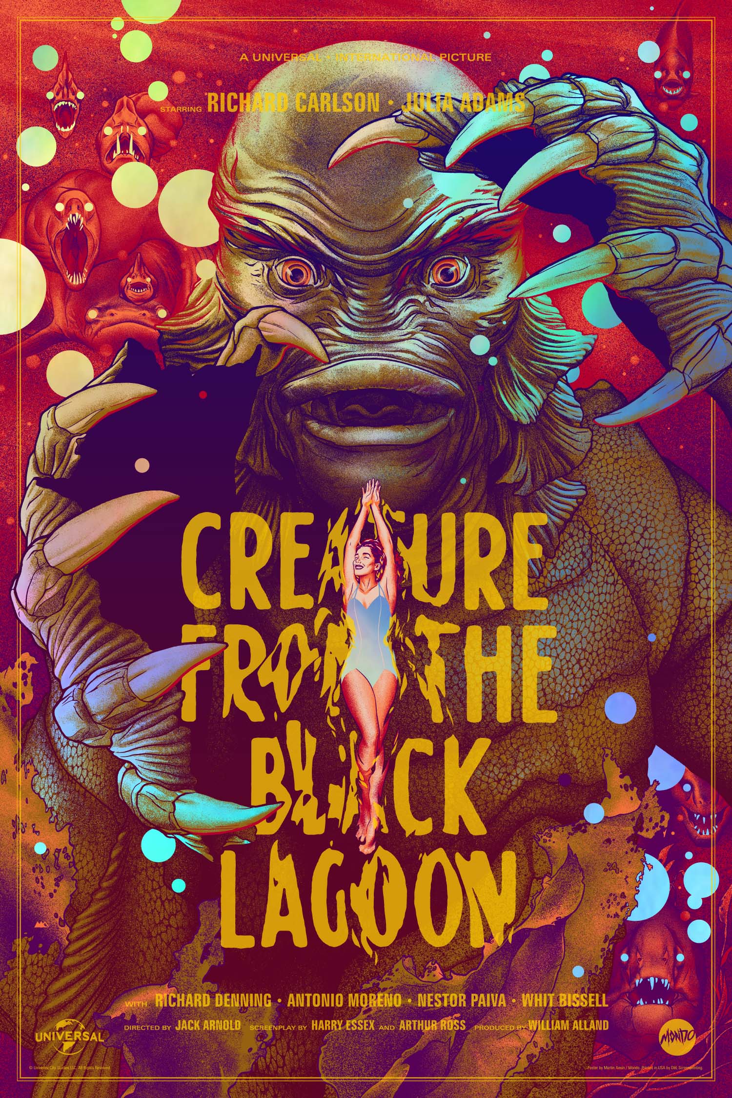 3219-creature-from-the-black-lagoon-holofoil-variant-poster-1.jpg Creature from the Black Lagoon Holofoil Variant Poster