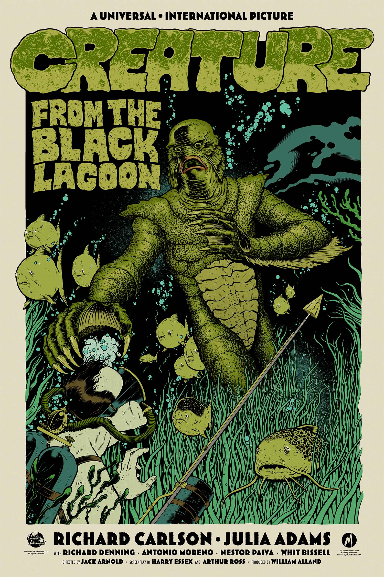 3226-creature-from-the-black-lagoon-poster-1.jpg Creature from the Black Lagoon Poster