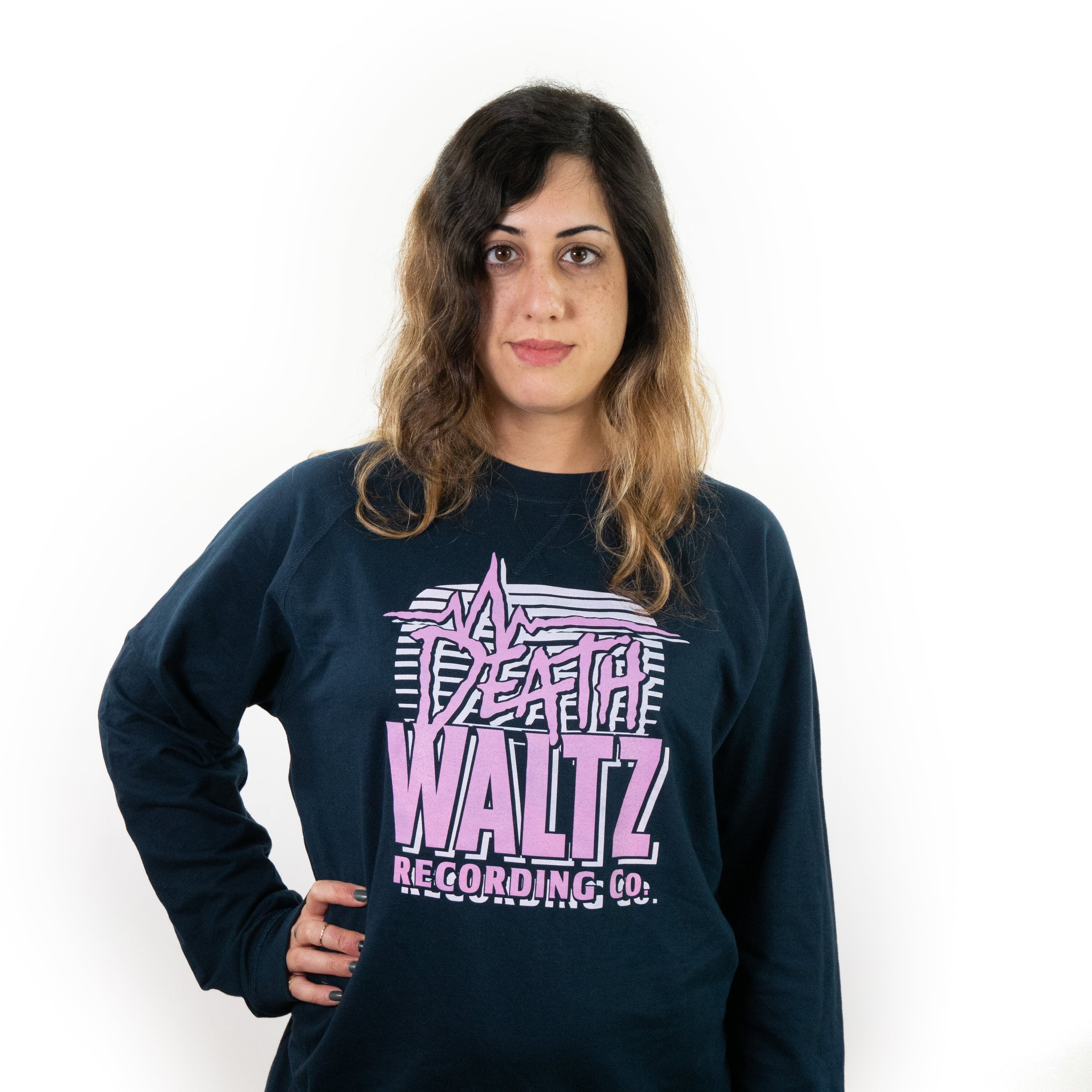 3325-death-waltz-navy-crew-neck-sweatshirt-2.jpg Death Waltz Navy Crew Neck Sweatshirt