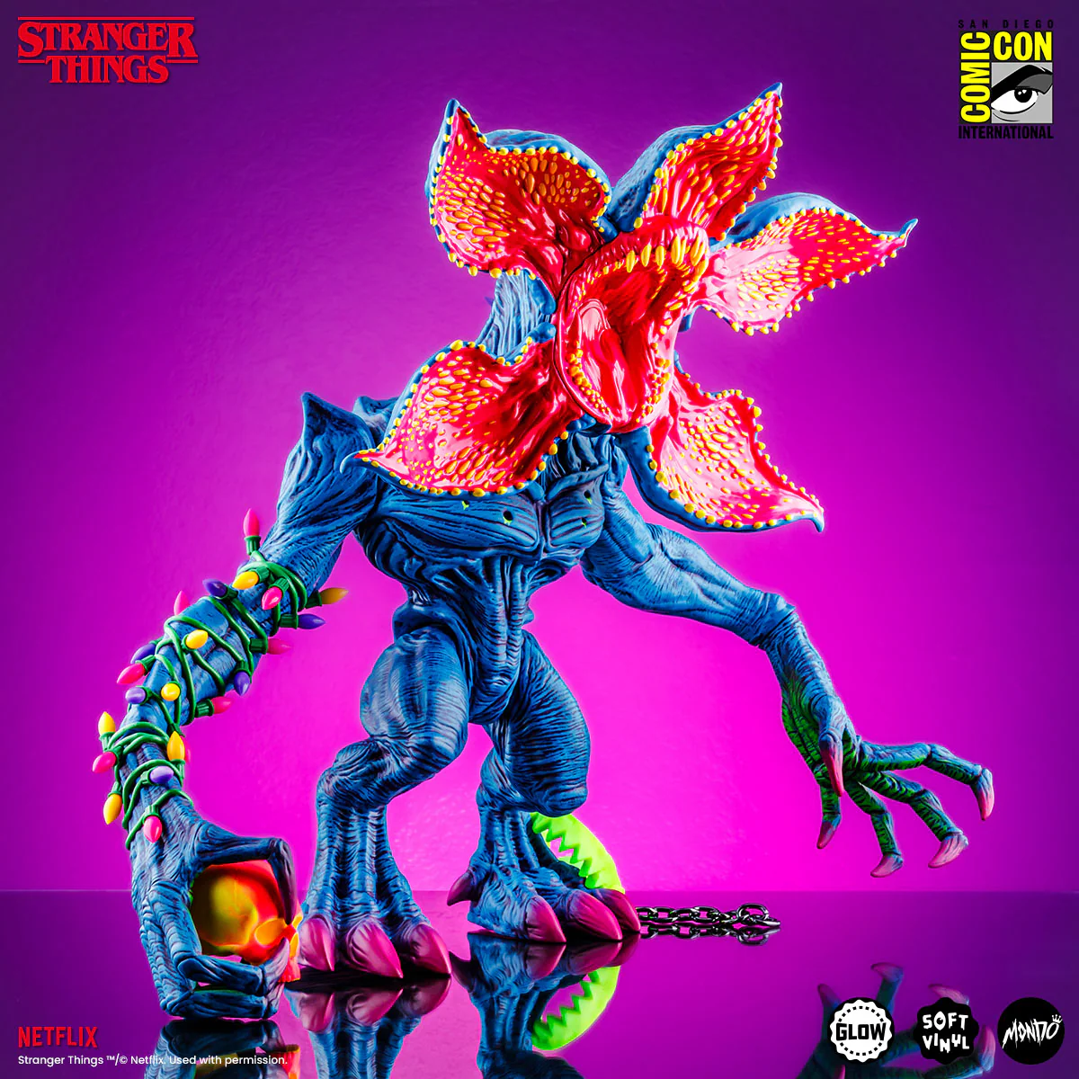 3342-demogorgon-vinyl-designer-figure-by-james-groman-80-s-fever-variant-10.webp Demogorgon - Vinyl Designer Figure by James Groman - 80's Fever Variant