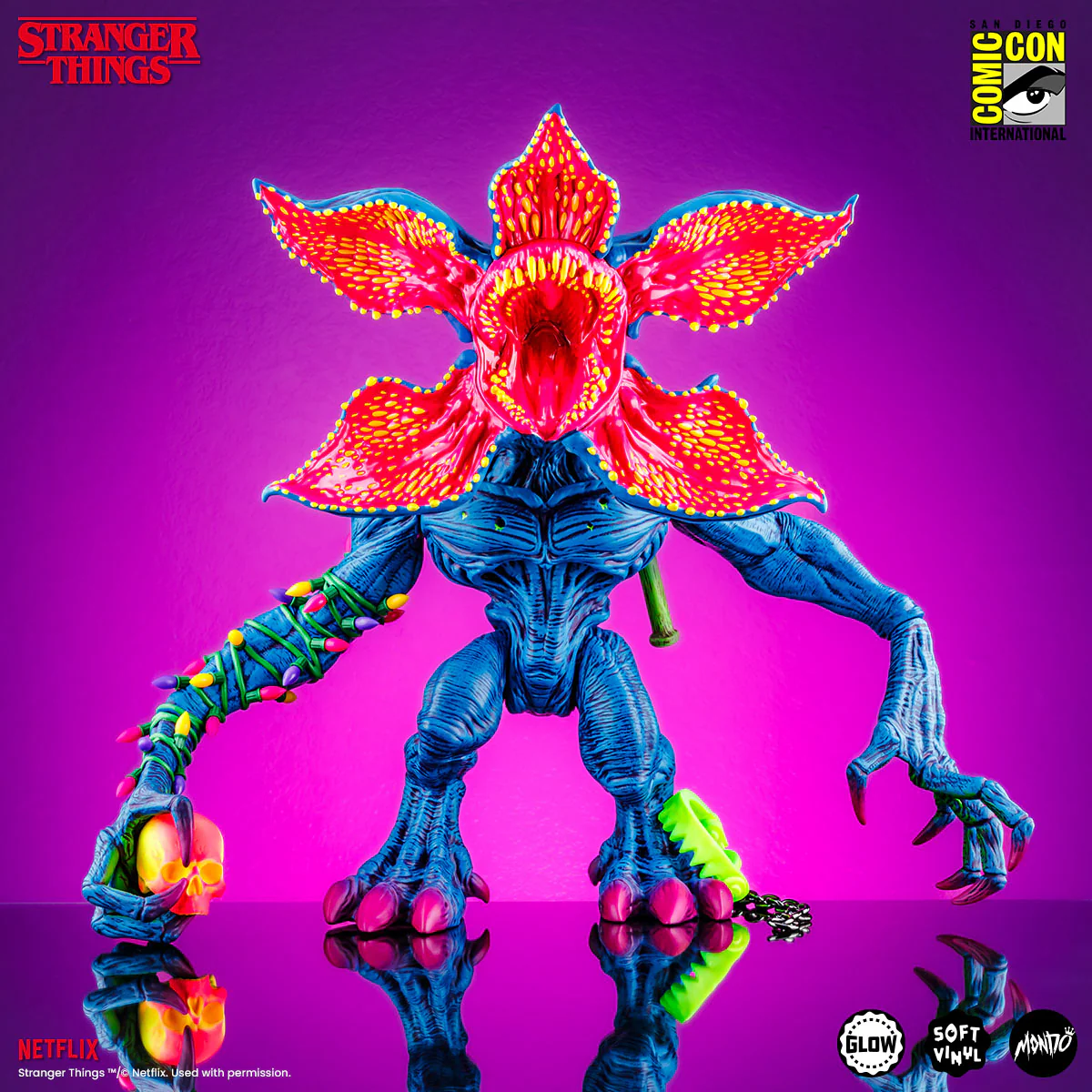 3342-demogorgon-vinyl-designer-figure-by-james-groman-80-s-fever-variant-4.webp Demogorgon - Vinyl Designer Figure by James Groman - 80's Fever Variant