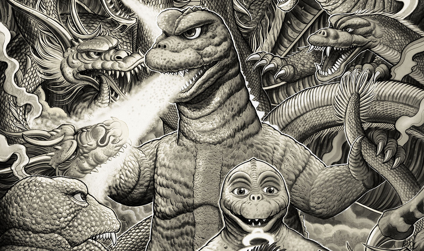 3349-destroy-all-monsters-variant-poster-2.jpg Destroy All Monsters Variant Poster