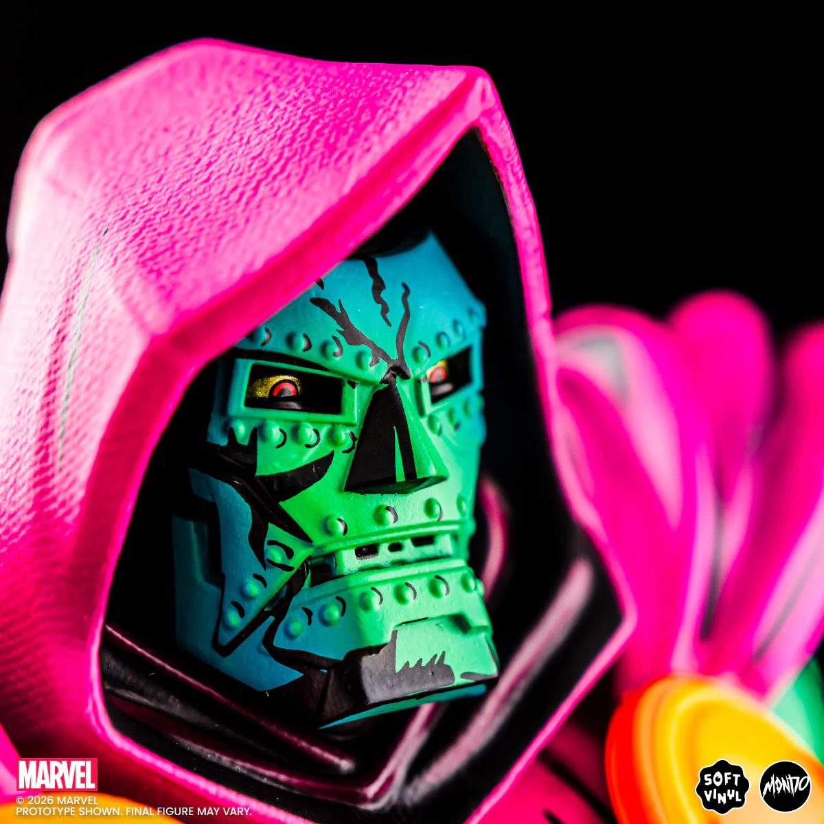 3391-doctor-doom-soft-vinyl-figure-psychedelic-variant-15.webp Doctor Doom Soft Vinyl Figure - Psychedelic Variant