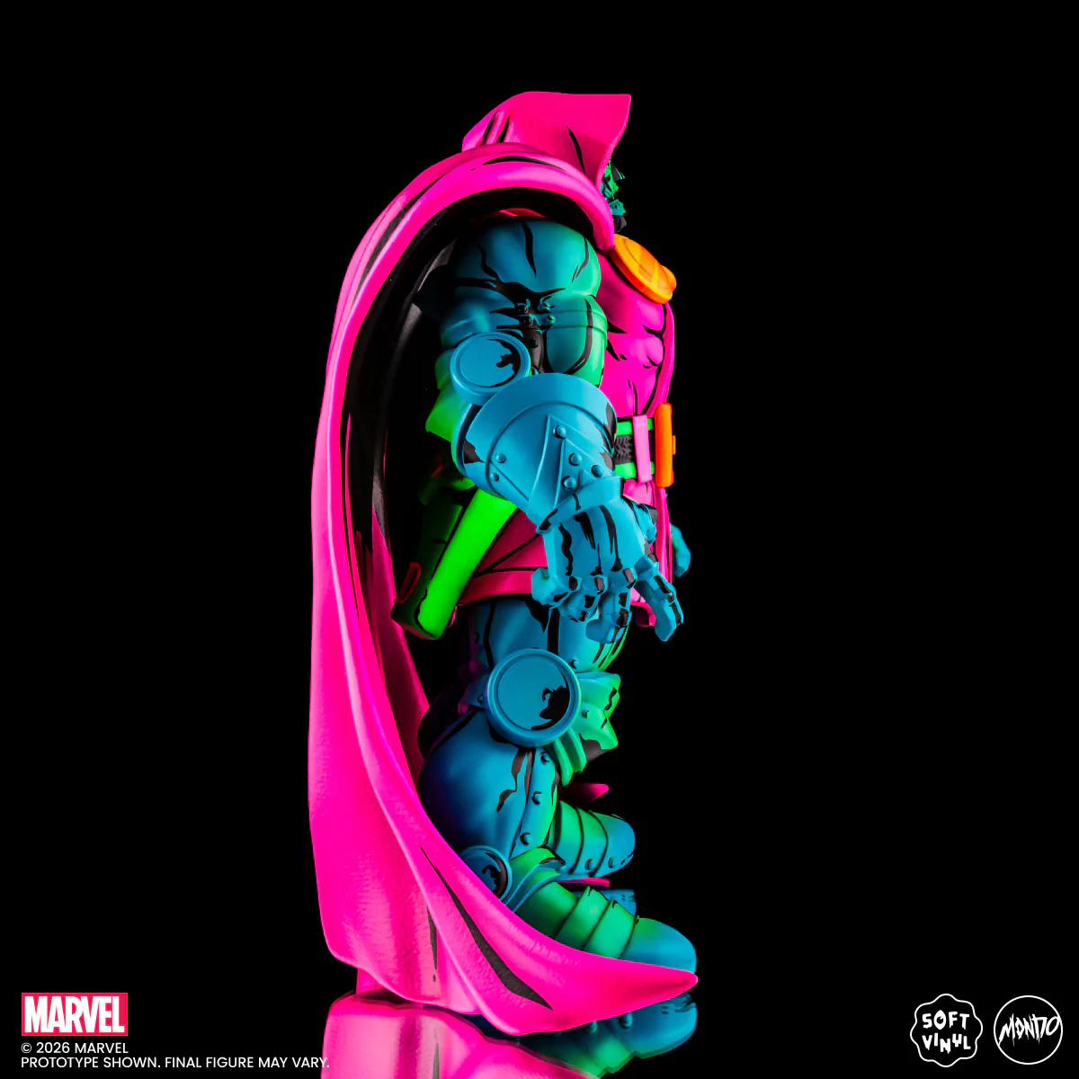 3391-doctor-doom-soft-vinyl-figure-psychedelic-variant-18.webp Doctor Doom Soft Vinyl Figure - Psychedelic Variant