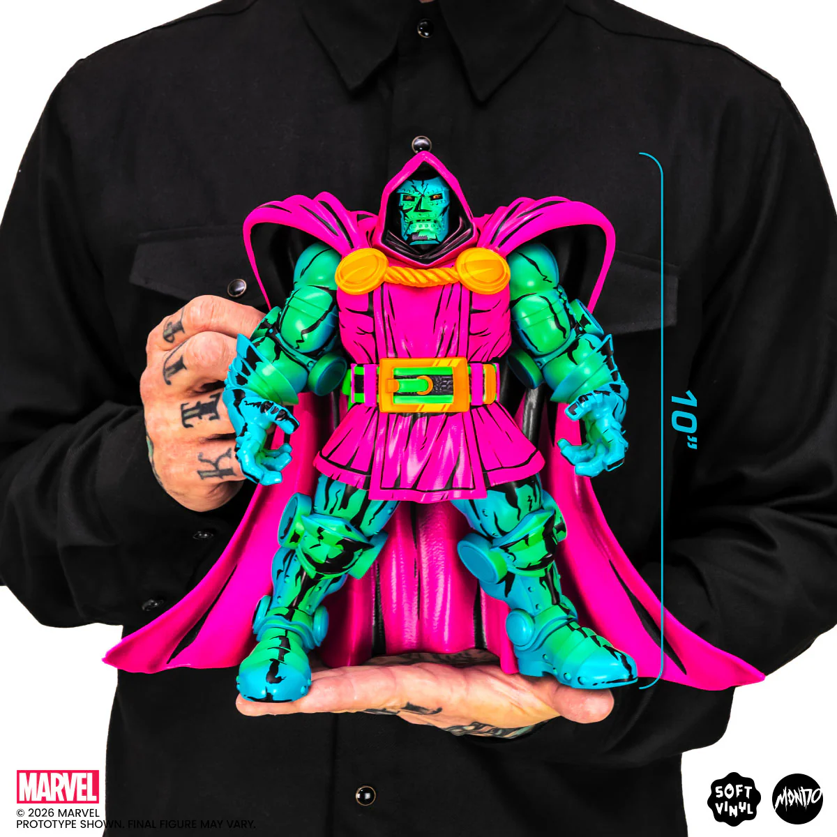 3391-doctor-doom-soft-vinyl-figure-psychedelic-variant-4.webp Doctor Doom Soft Vinyl Figure - Psychedelic Variant