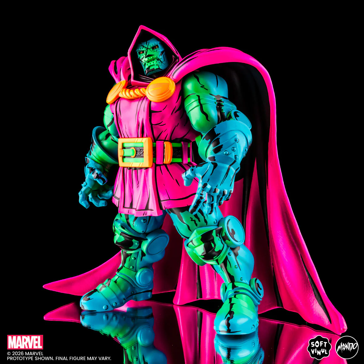 3391-doctor-doom-soft-vinyl-figure-psychedelic-variant-6.webp Doctor Doom Soft Vinyl Figure - Psychedelic Variant