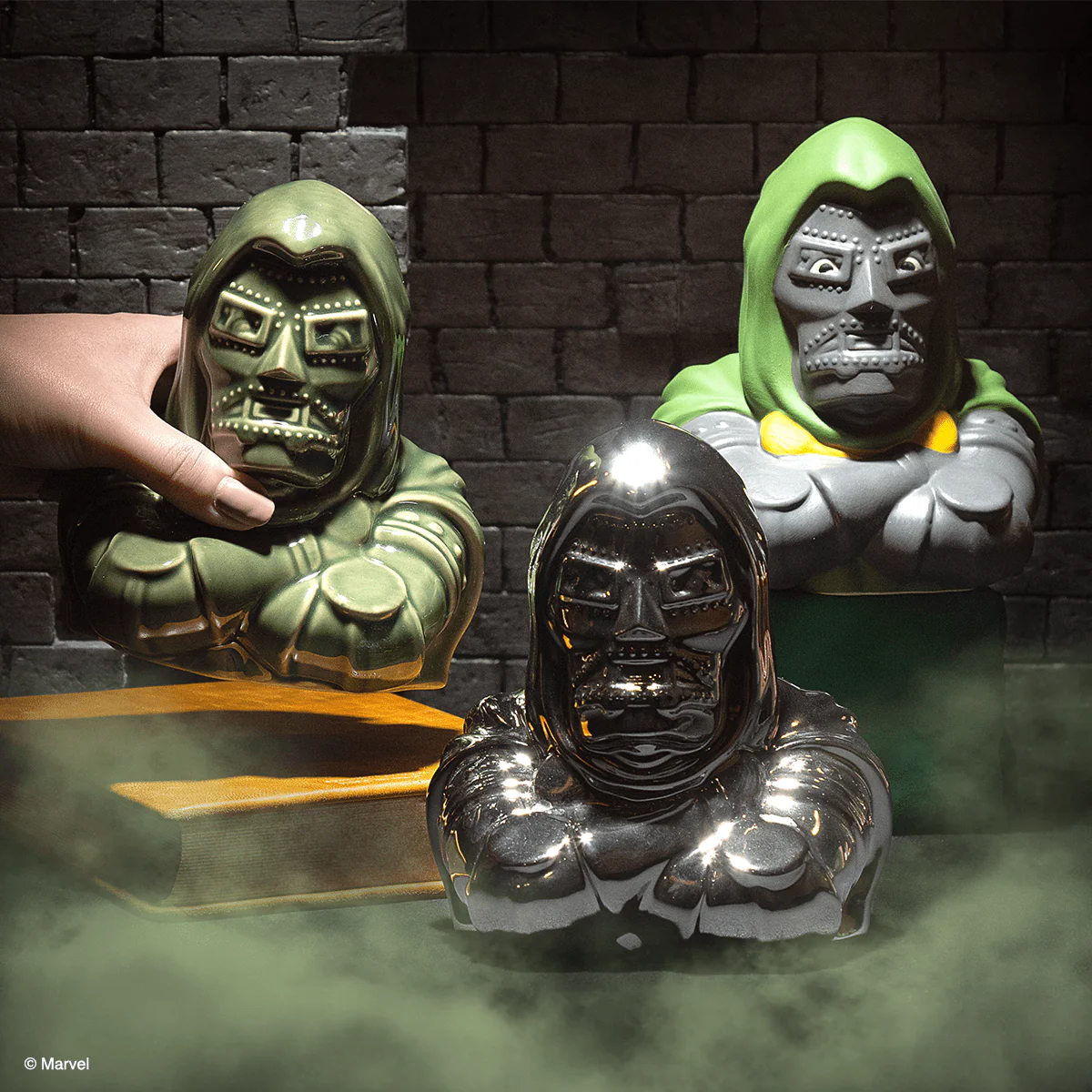 Doctor Doom Tiki Mug - Four Color