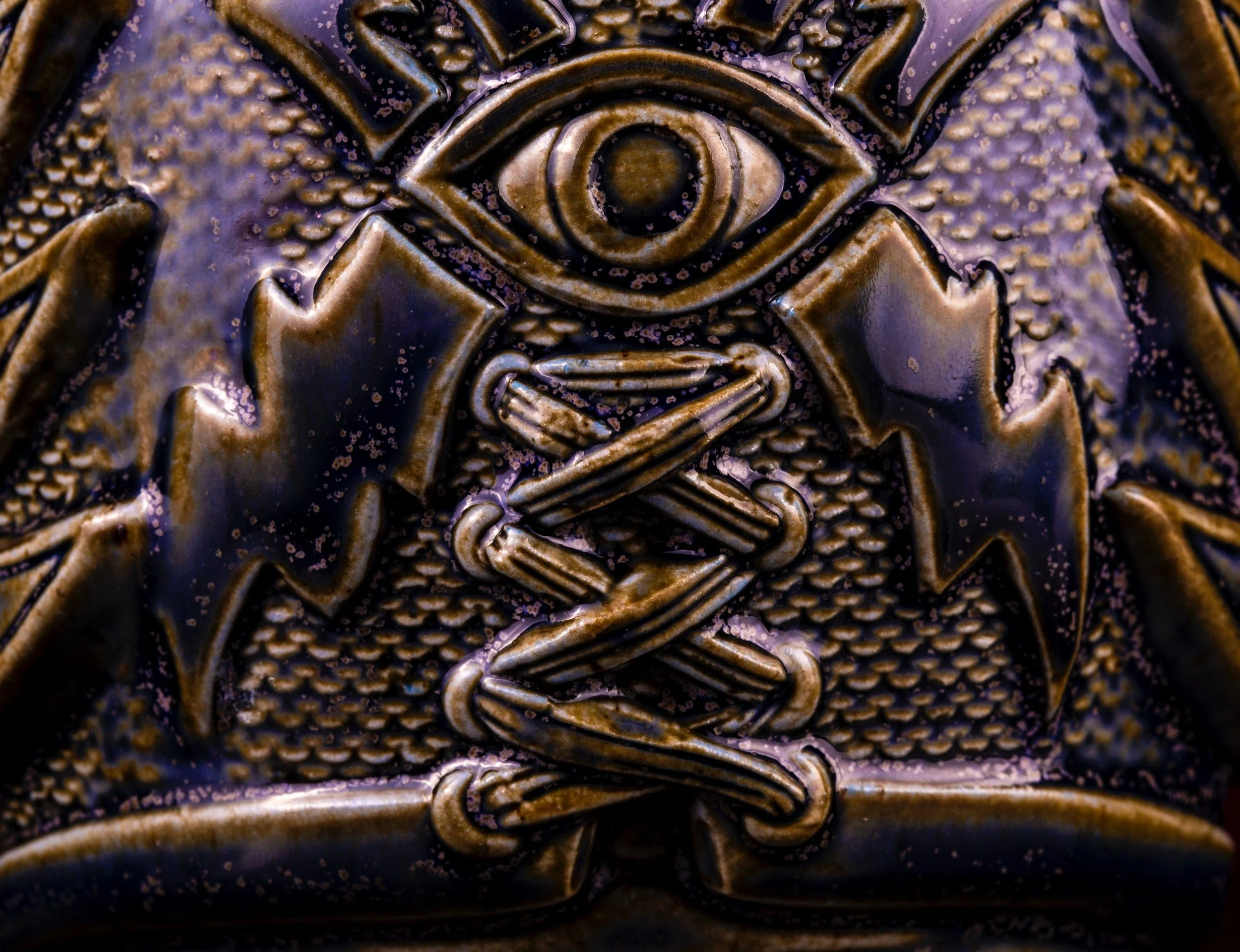 El Ojo Fantastico Tiki Mug - Fuego Azul