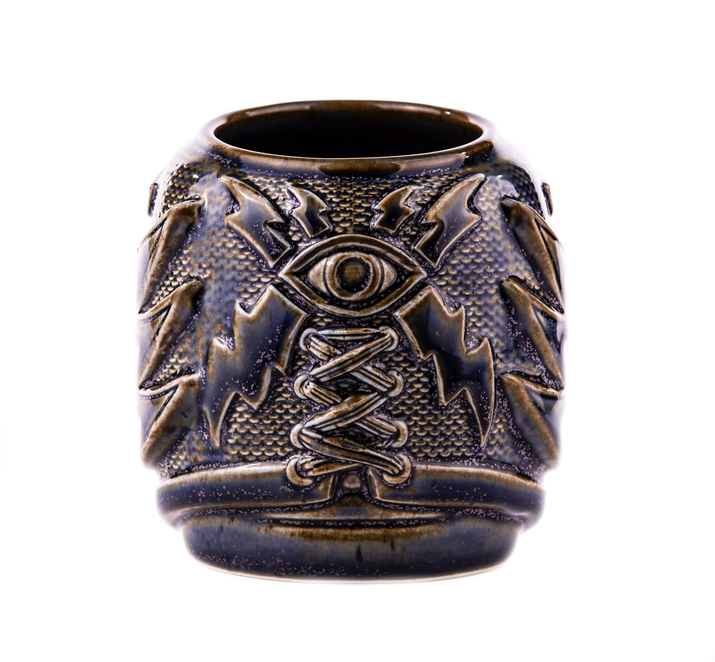 El Ojo Fantastico Tiki Mug - Fuego Azul