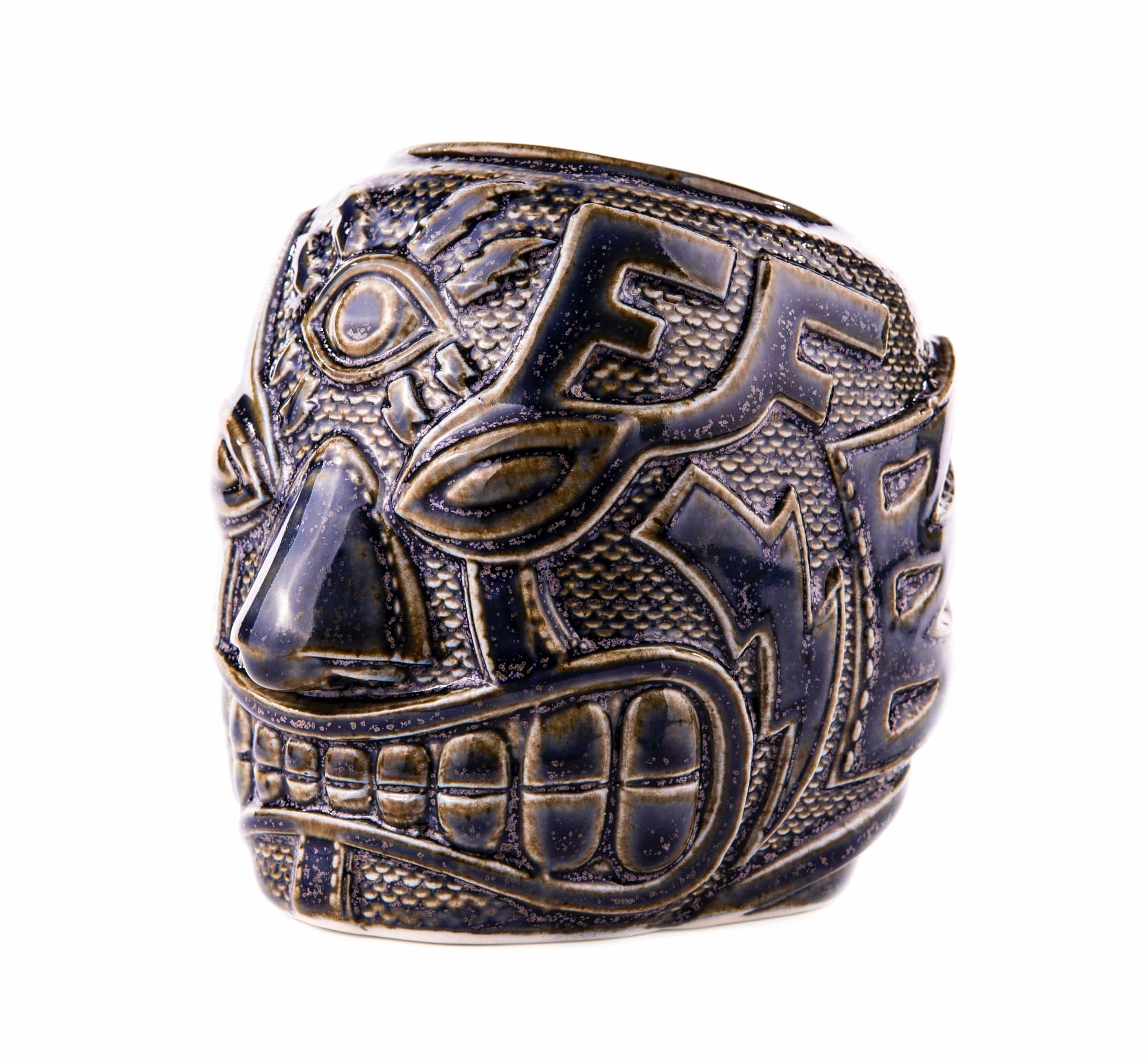 El Ojo Fantastico Tiki Mug - Fuego Azul