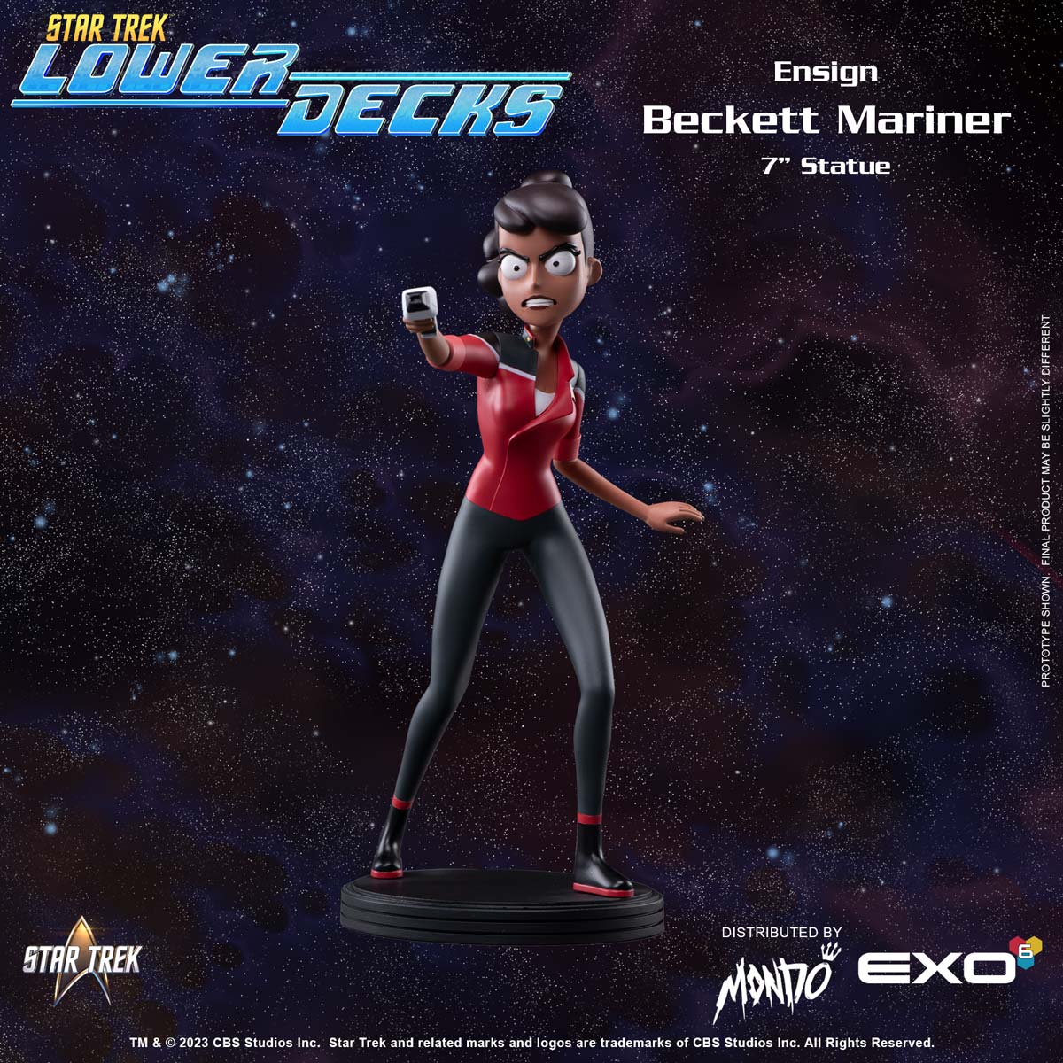 Ensign Beckett Mariner - Star Trek: Lower Decks 7" Statue