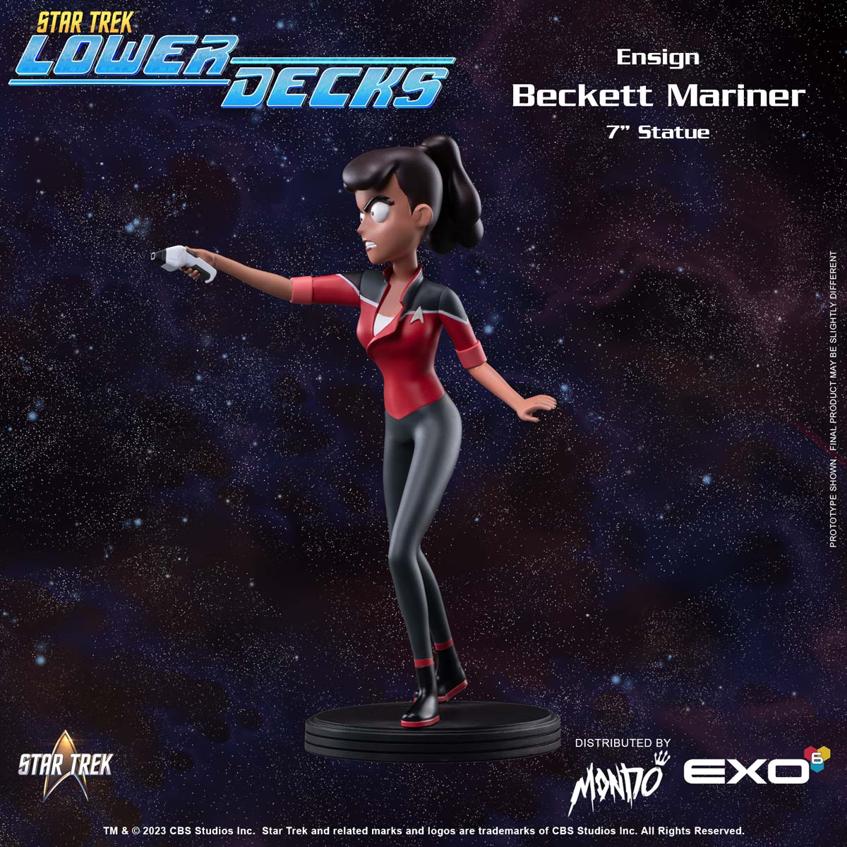 Ensign Beckett Mariner - Star Trek: Lower Decks 7" Statue