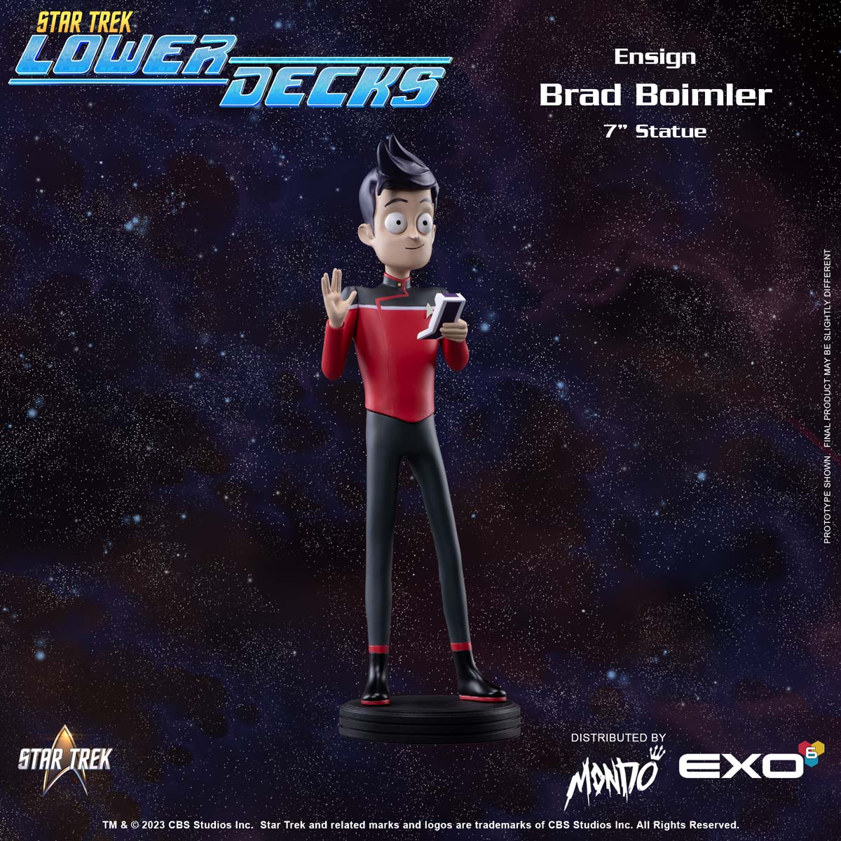 Ensign Brad Boimler - Star Trek: Lower Decks 7" Statue